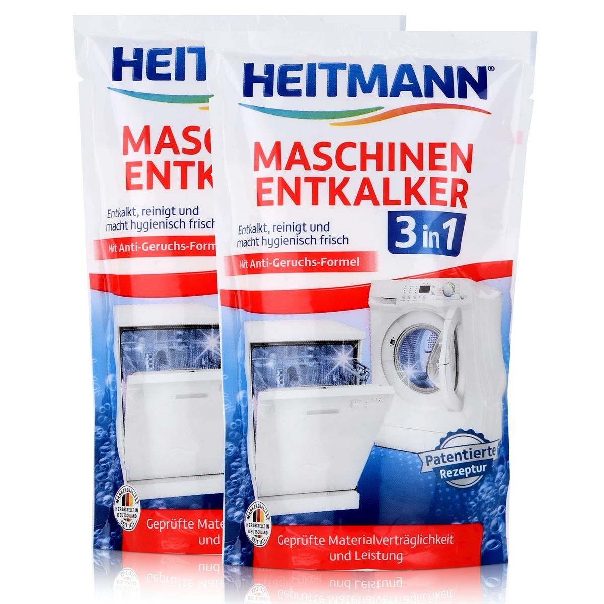 HEITMANN Heitmann Maschinen Entkalker 175g - Waschmaschinen und Geschirrspüler Spezialwaschmittel