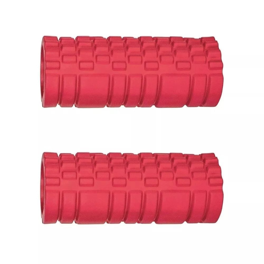 Fiducia Saugglocke mit Massagerollen Massagerolle Yoga Pilates Faszien, 2-tlg., Training Faszienrolle Roller [2er Pack]