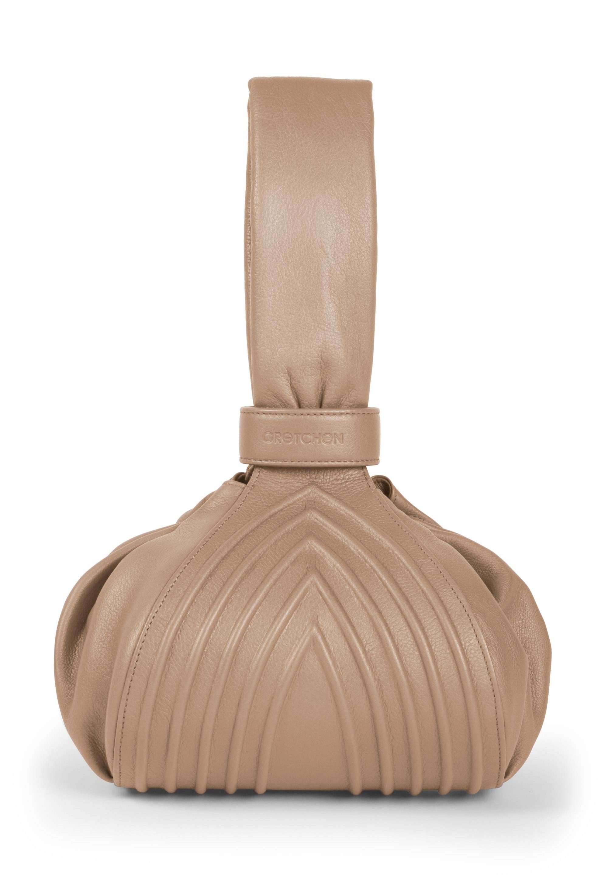 GRETCHEN Henkeltasche, aus italienischem Kalbsleder