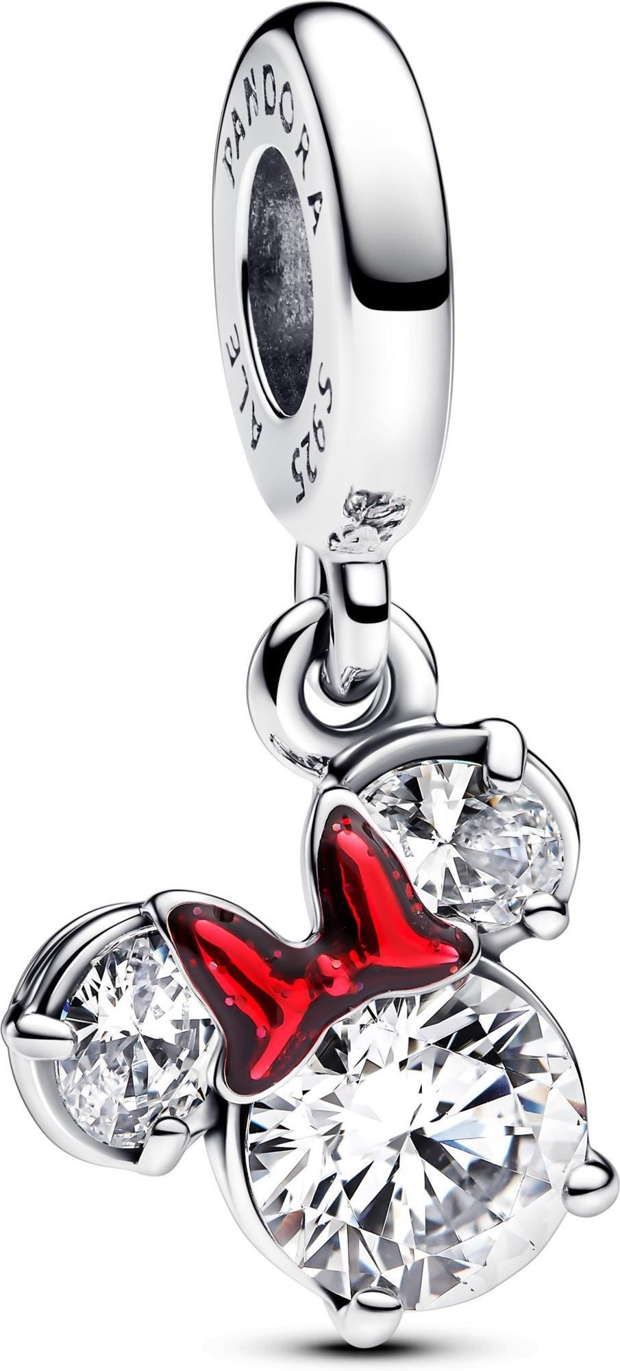 Pandora Kettenanhänger Pandora Sterling silver Enamel Cubic Zirconia Red 79 günstig online kaufen