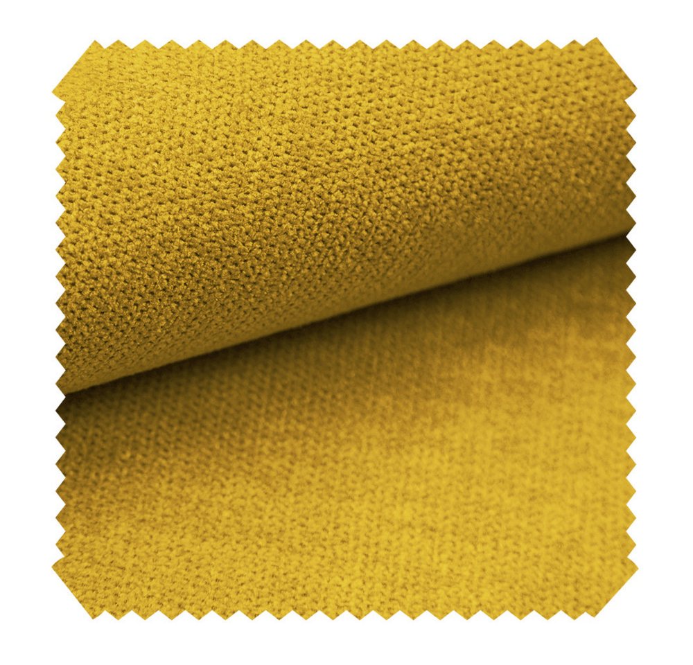 novely® Stoff RICKERT - Robuster Velours Polsterstoff mit feiner Textur, Kuschelweich, Robust, Abriebfest, Meterware, 1lfm