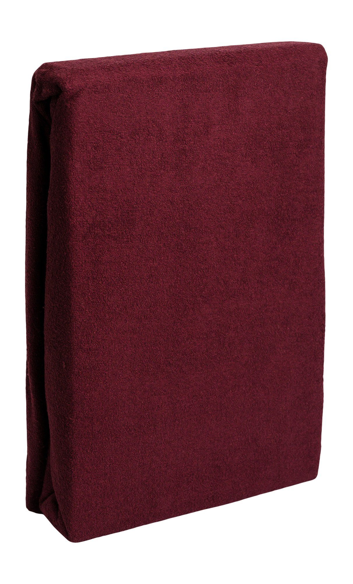 Hometex Premium Textiles Spannbettlaken aus Frottier Stoff bis 23 cm Steghöhe, Frottee, Gummizug: Rundumgummizug, Kuschelig warm und extra weich, ideal für die  – Bild 3 von 5