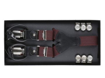 LLOYD Men’s Belts Hosenträger Casuals (Set) Holländer Y-Form, Hosenclips und Knöpfe, 25mm Bandbreite
