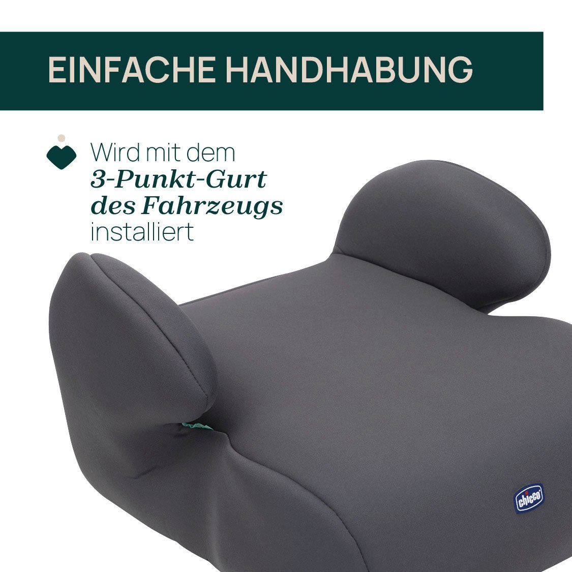 Chicco Kindersitzerhöhung QUASAR I-SIZE, ab: 7 Jahre, bis: 12 Jahre, 126-150 cm