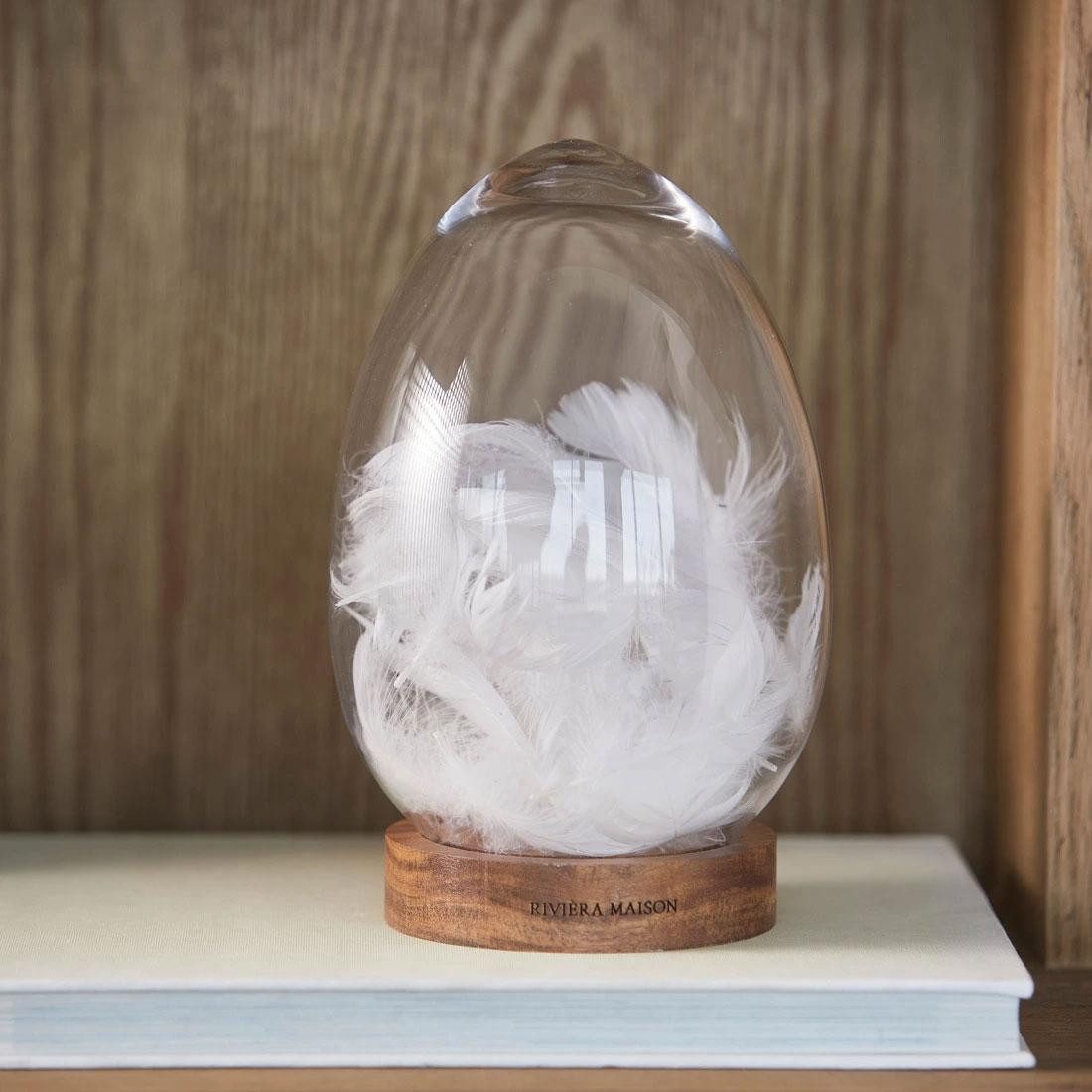 Rivièra Maison Osterfigur Dekorationsobjekt Ei Egg Glas Dome günstig online kaufen