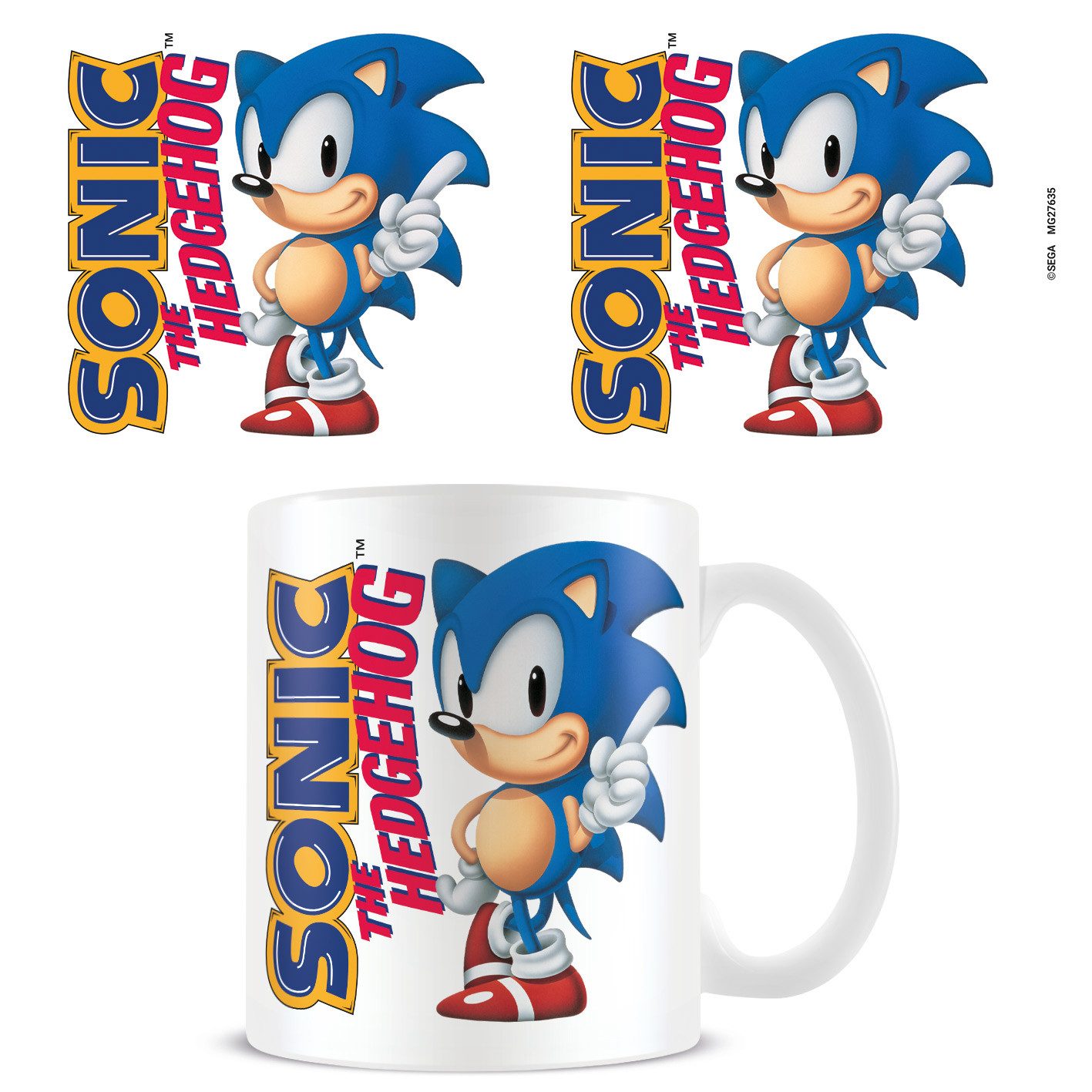 Nintendo Tasse Tasse - Sonic the Hedgehog (Classic Gaming Icon) (NEU & OVP)