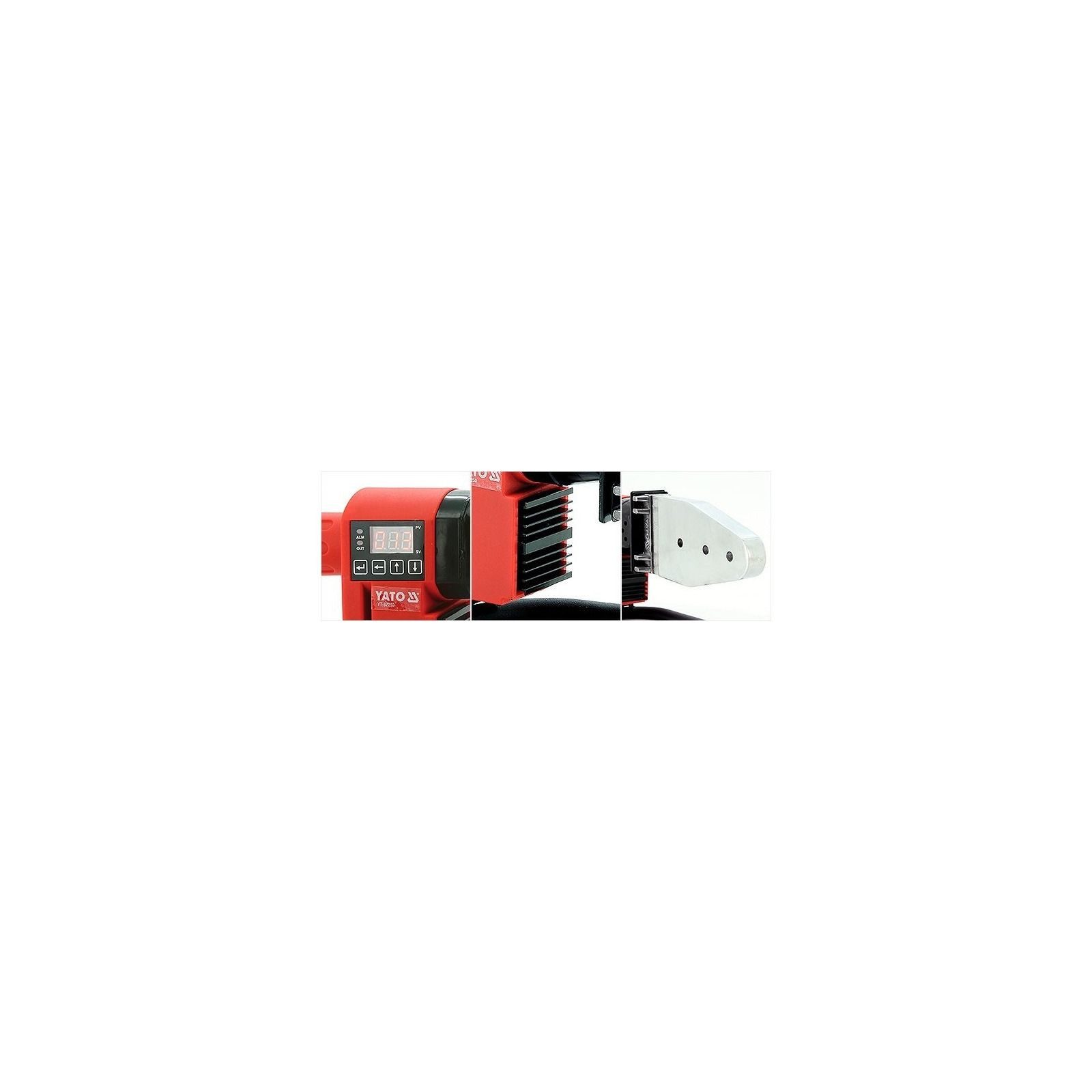 Yato Elektroschweißgerät Kunststoff Muffen Schweißgerät 850 Watt YT-82250, 1 Stück