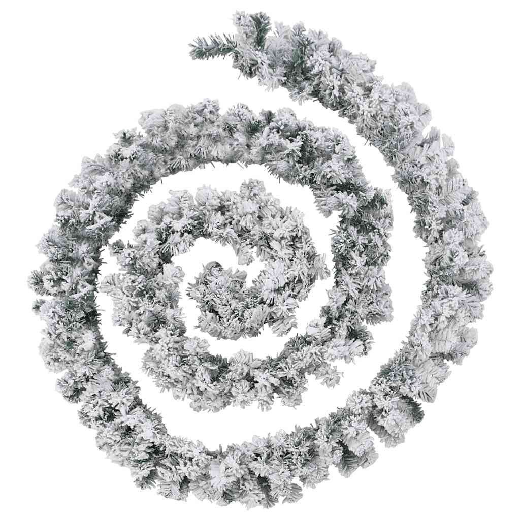 vidaXL Außen-Wandleuchte, Weihnachtsgirlande mit LED-Leuchten Grün 5 m PVC günstig online kaufen