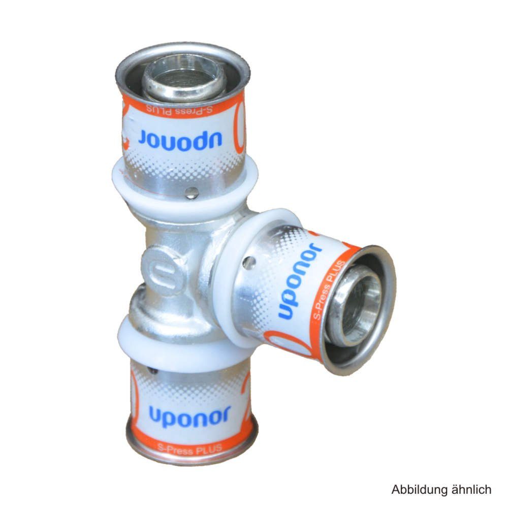 UPONOR Wasserrohr Uponor S-Press PLUS MLC T-Stück reduziert 25 x 20 x 16mm