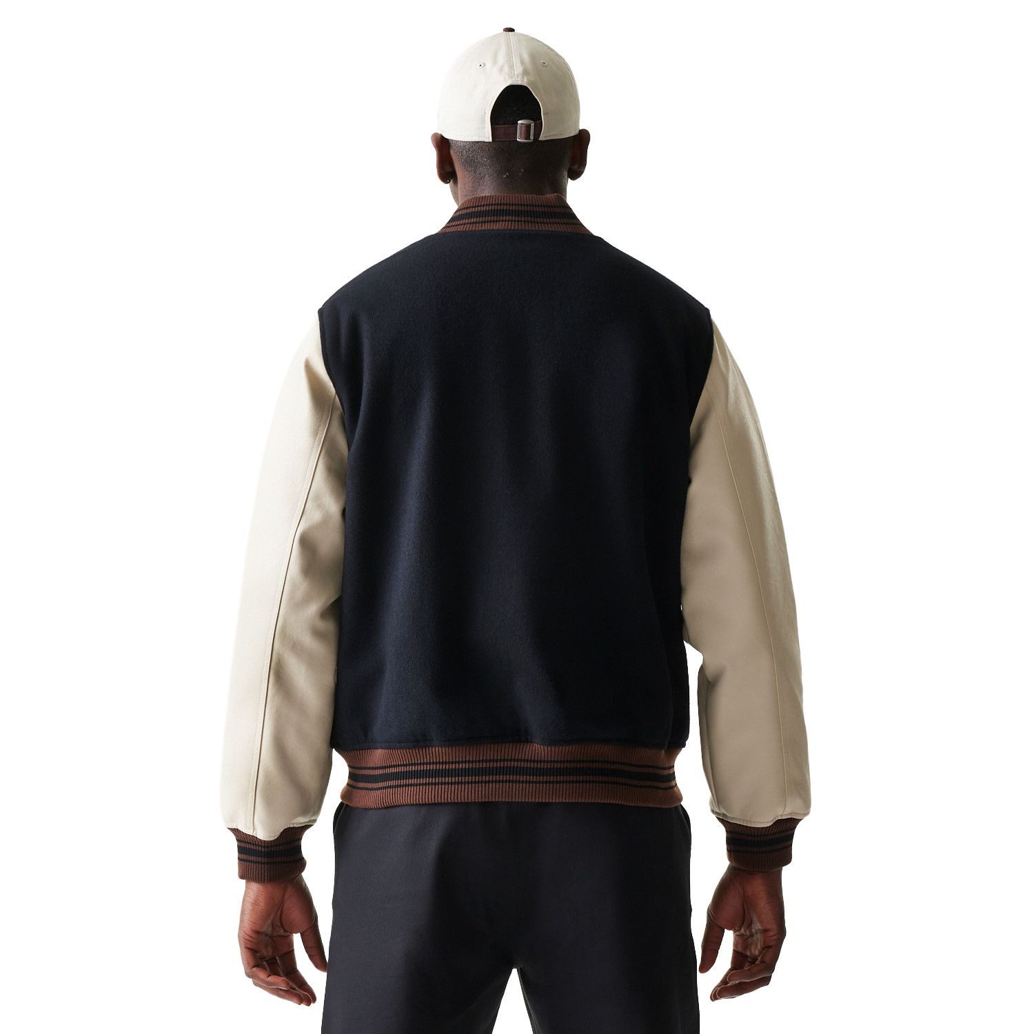 New Era Collegejacke Varsity College BRAND PATCHES – Bild 4 von 5
