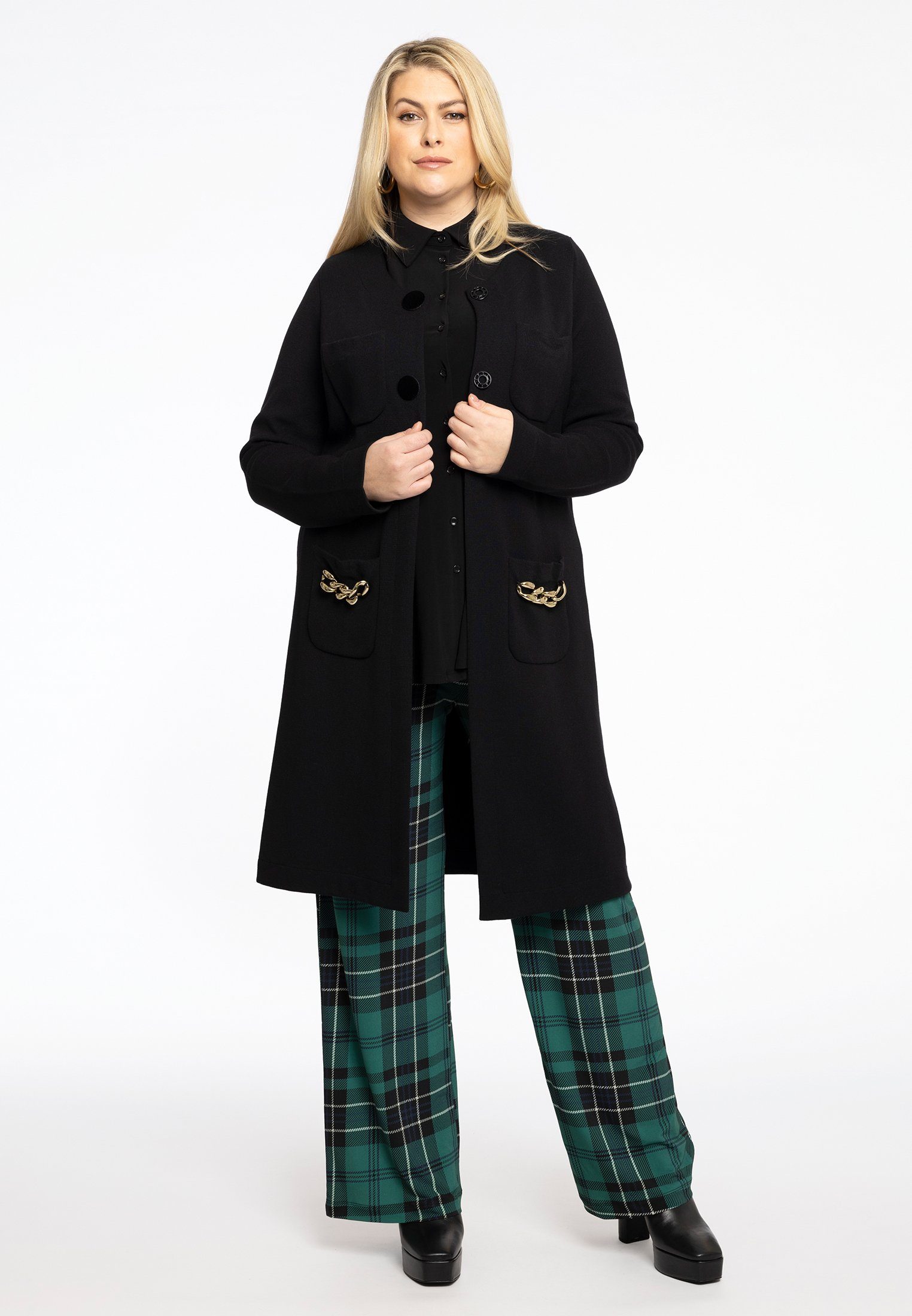 Cardigan Damen Strickjacke Große Größen