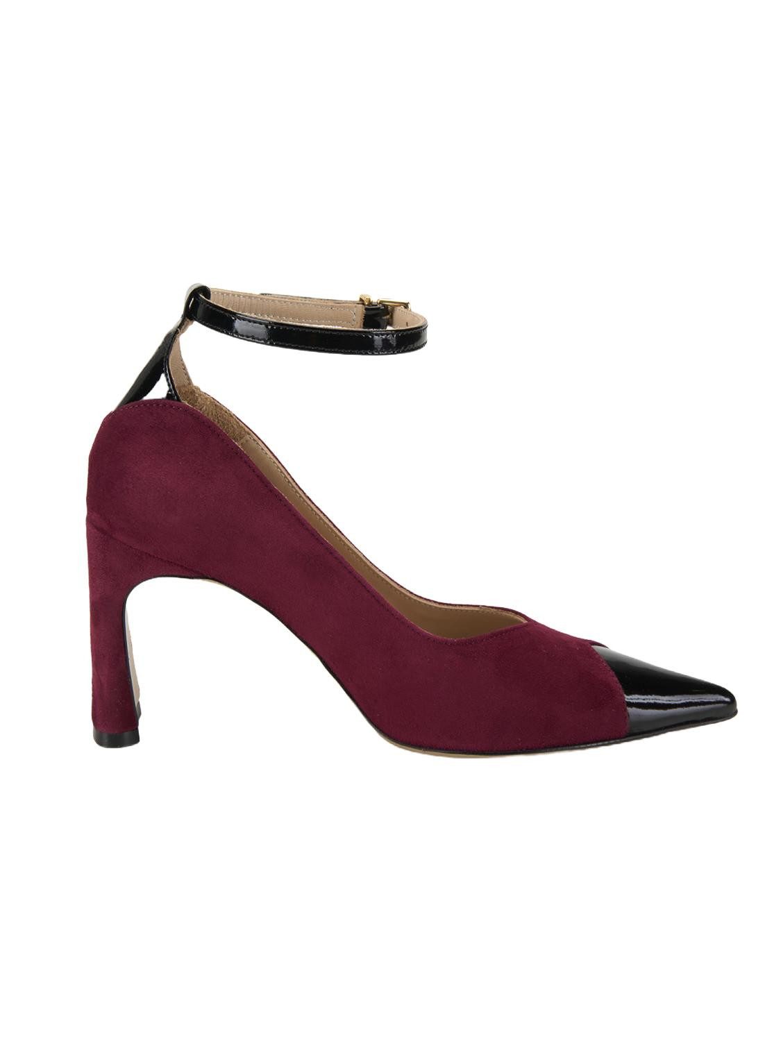 Desa Desa Damen-Pumps aus Wildleder im klassischen Stil – Kegelabsatz, atmu Pumps
