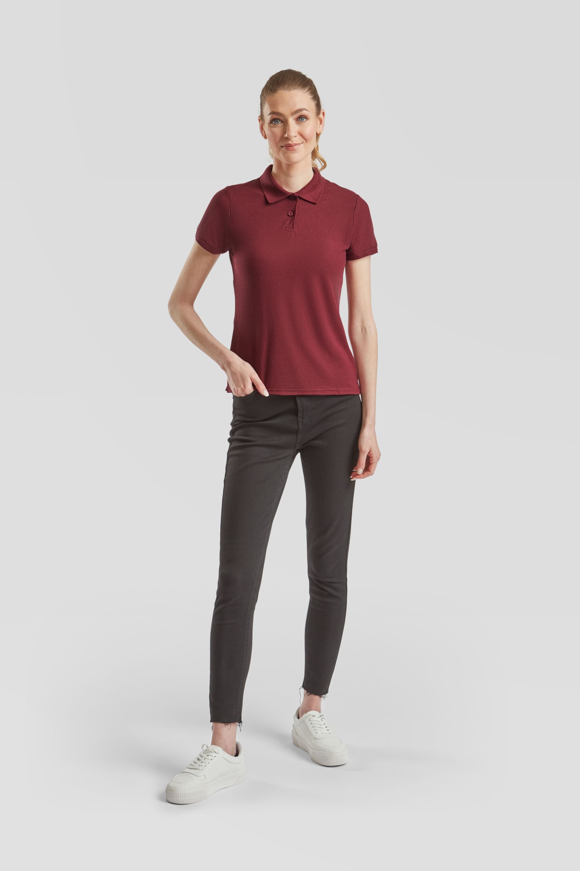 Fruit of the Loom Poloshirt Fruit of the Loom 65/35 Polo Lady-Fit  günstig online kaufen