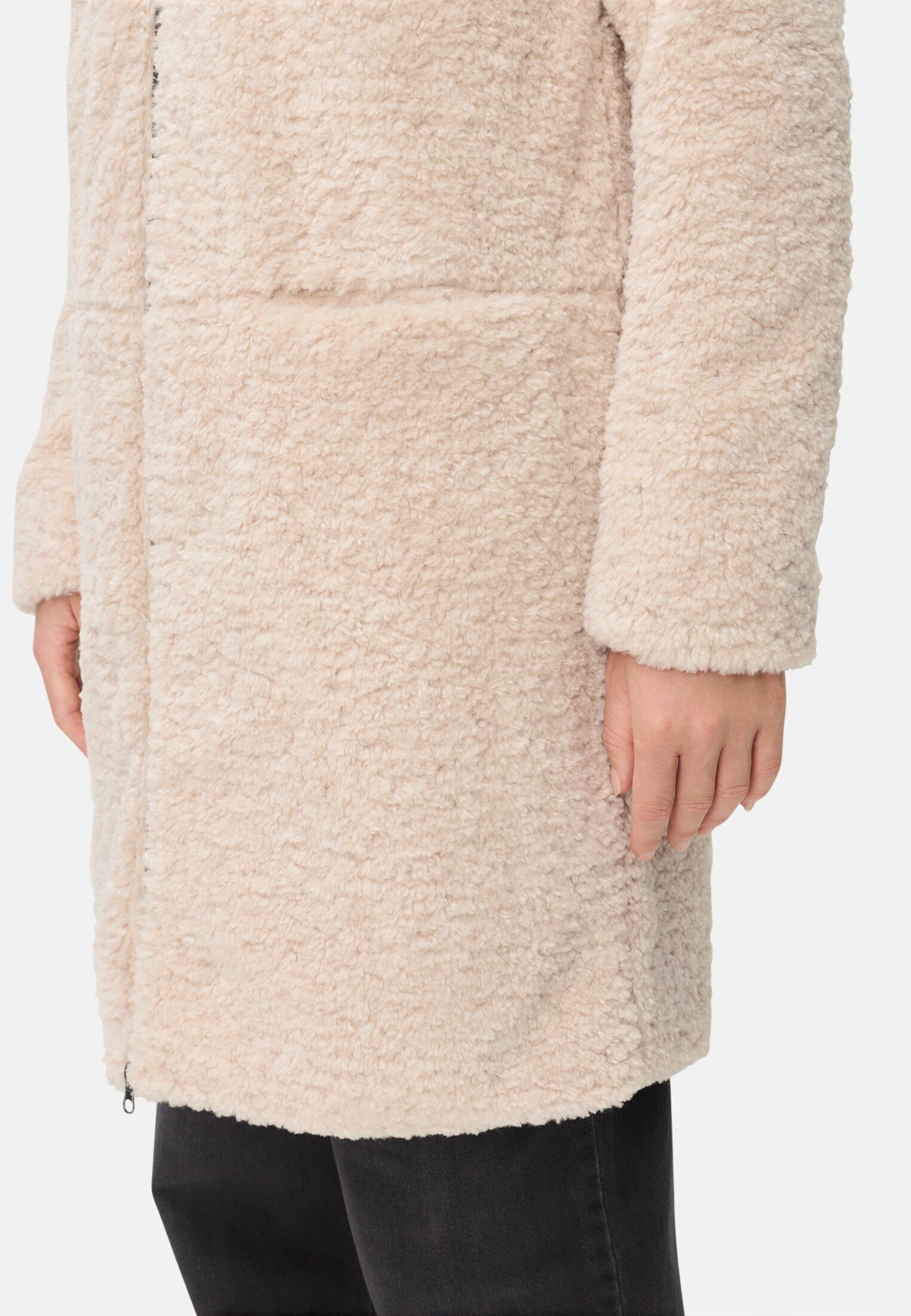 camel active Langmantel mit Kapuze Langarm Kapuze