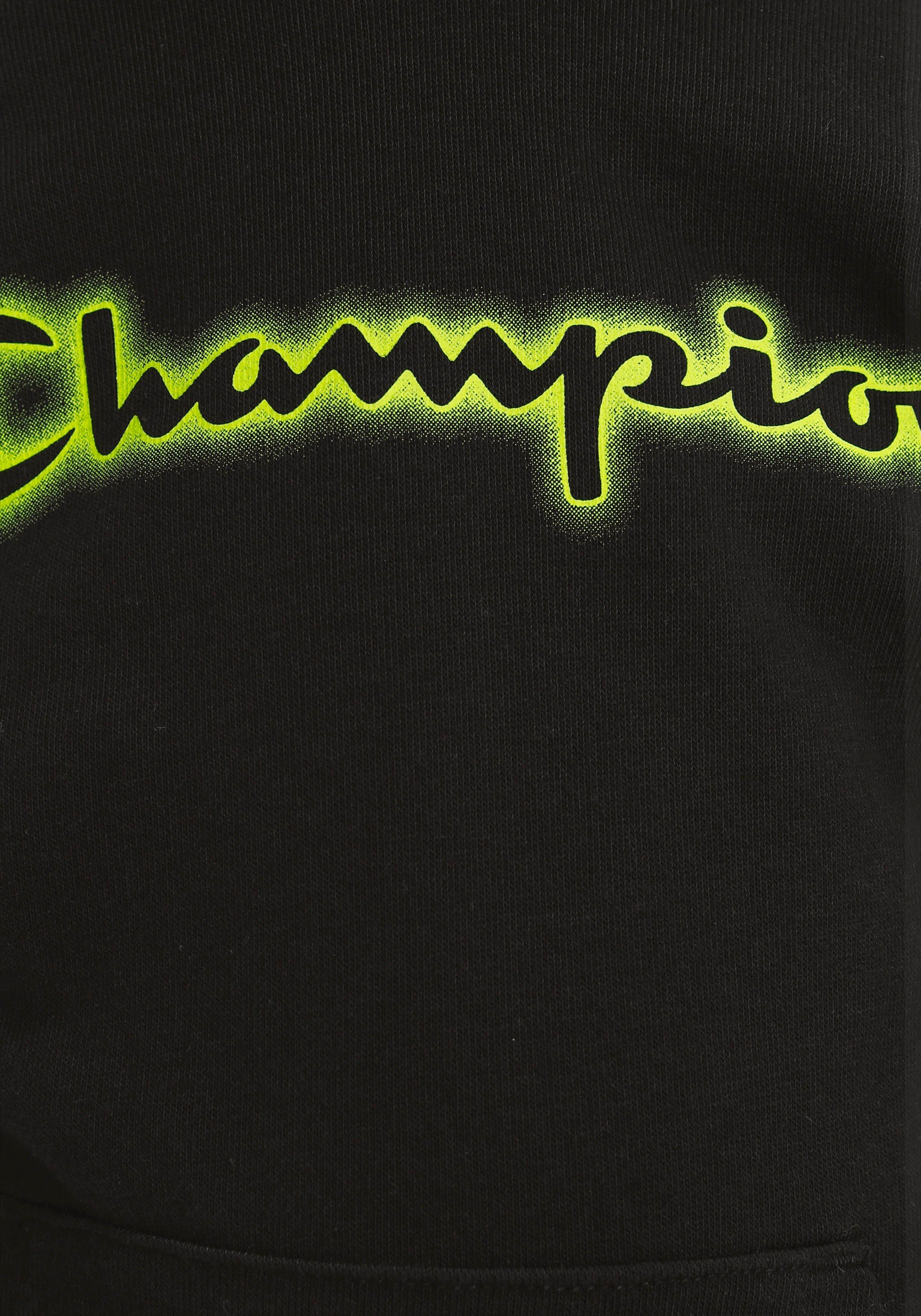 schwarz Champion Kapuzensweatshirt