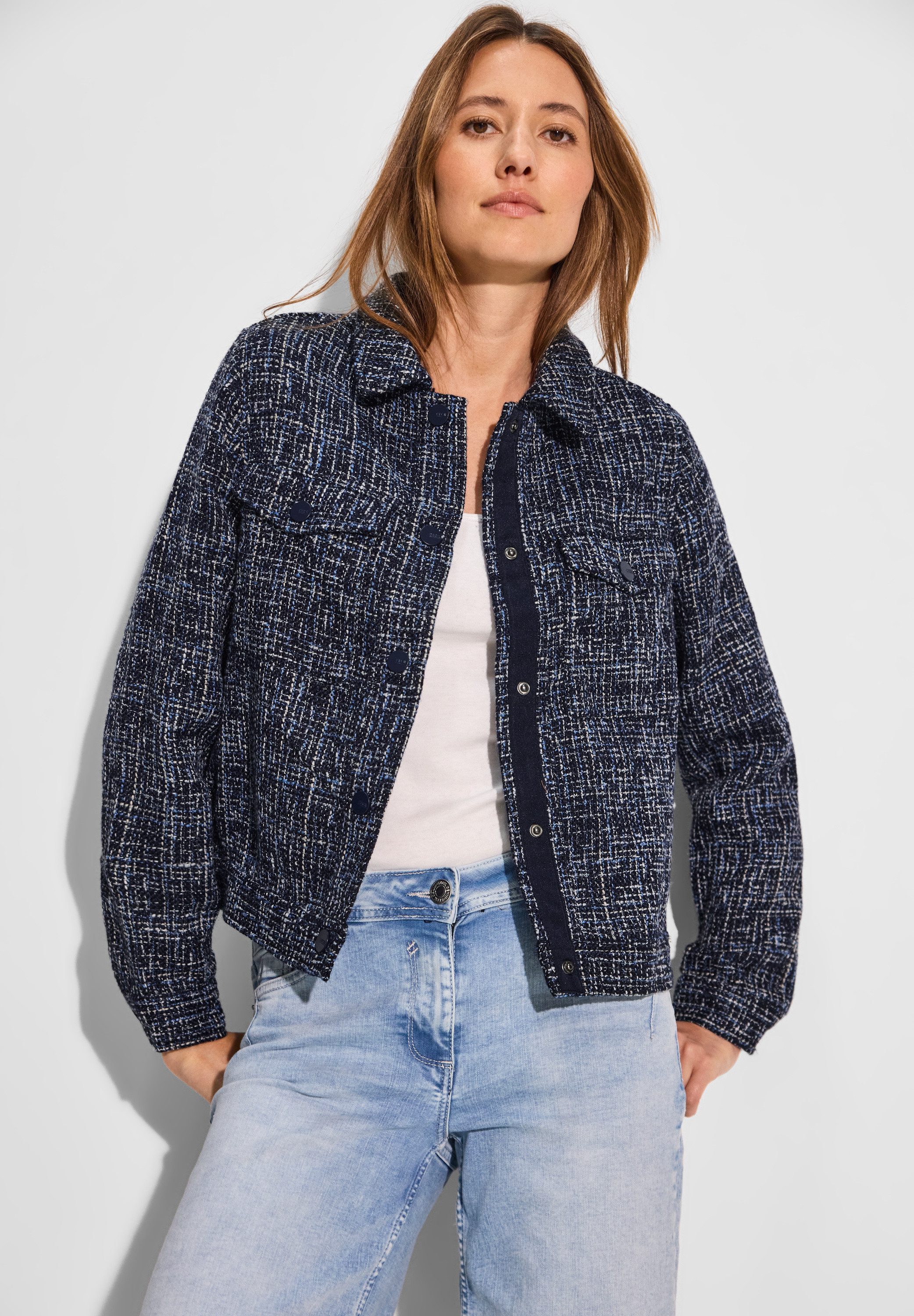 CECIL Kurzjacke mit Brusttaschen