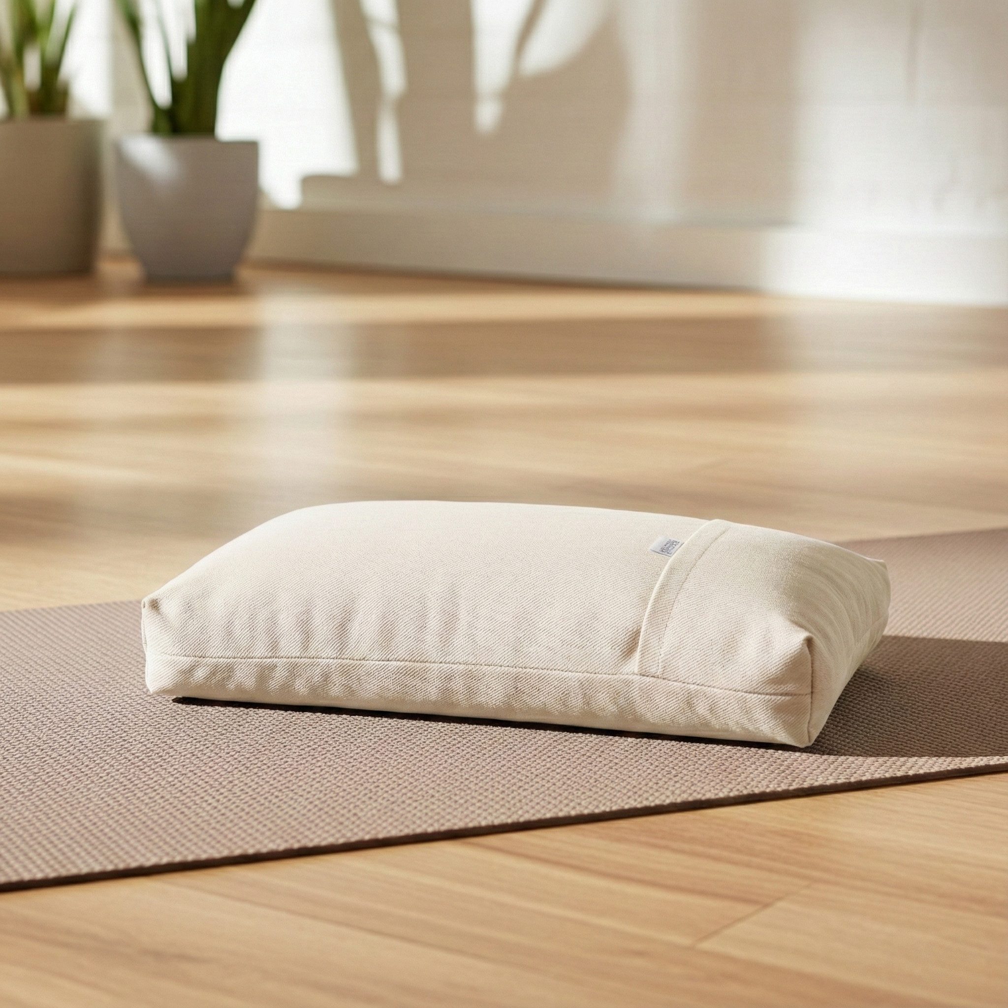 Yogistar Yogakissen Yogakissen - klein, Leichtes Sitzkissen, ideal für Asanas, mit Kapok oder Dinkelspelz