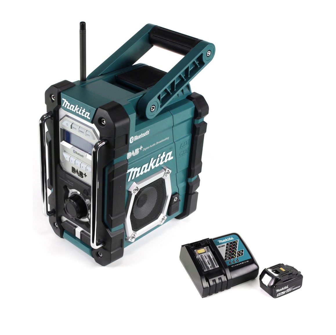 Makita DMR 112 RT1 Akku Baustellen Radio 7,2 Baustellenradio