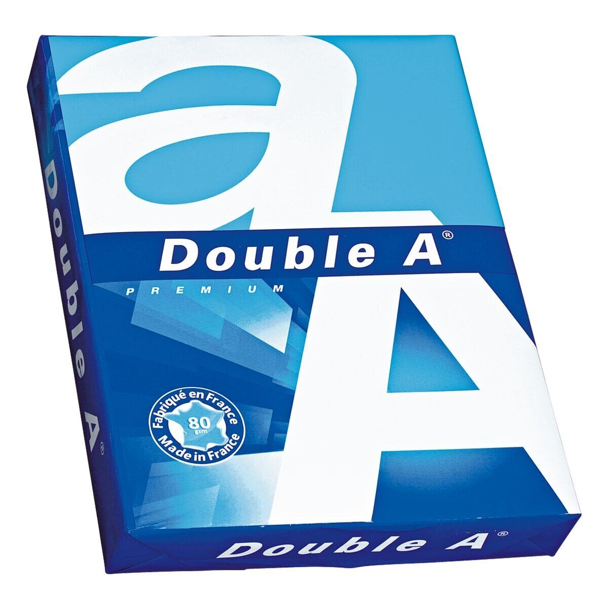 DOUBLE A Druckerpapier PREMIUM, Format DIN A4, 80 g/m², 162 CIE, 500 Blatt