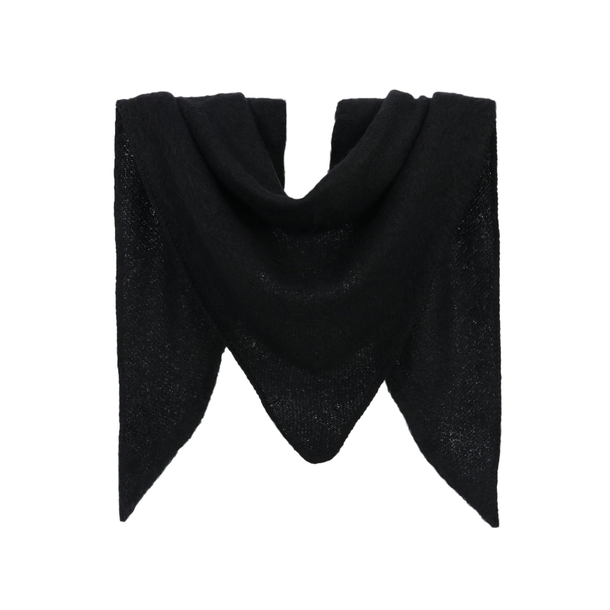 ZEBRO Strickschal Dreieckschal