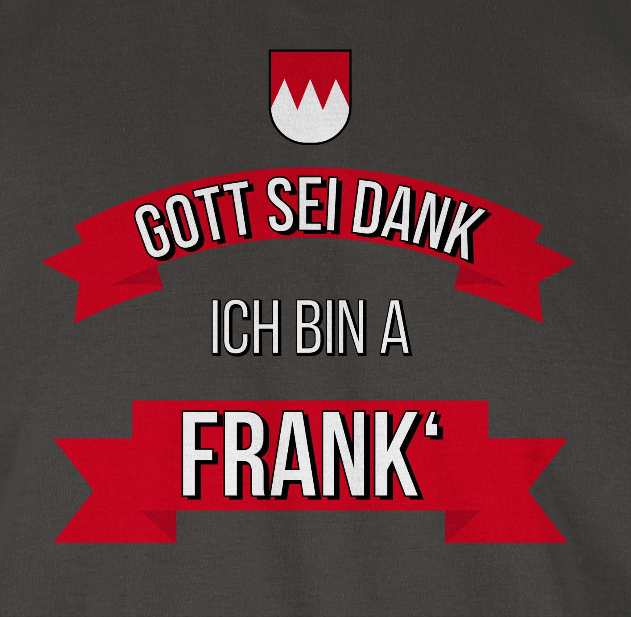 Herren Shirts Shirtracer T-Shirt Gott sei Dank ich bin a Frank - Franken Kinder - Herren Premium T-Shirt