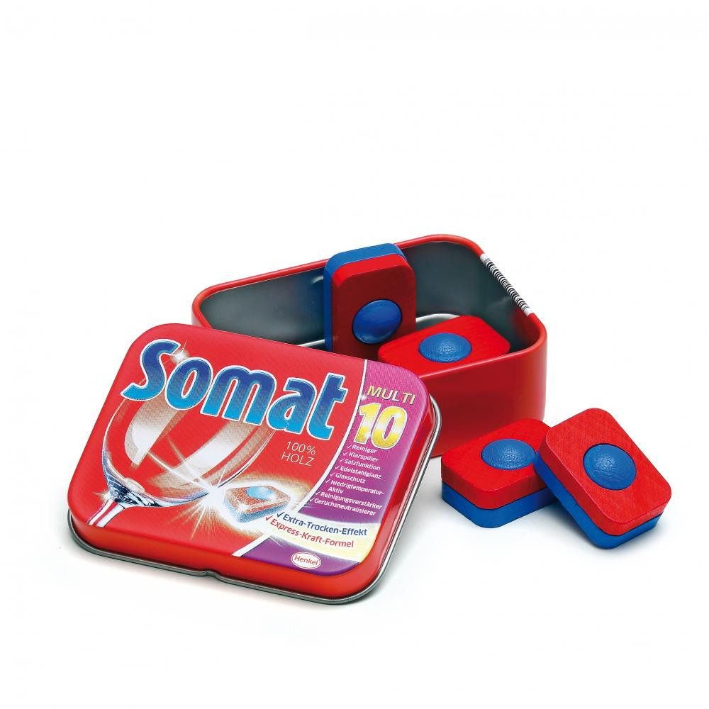 Erzi® Spiellebensmittel Geschirrspültabs Somat in der Dose, (Set, 4-tlg., 1), Made in Germany