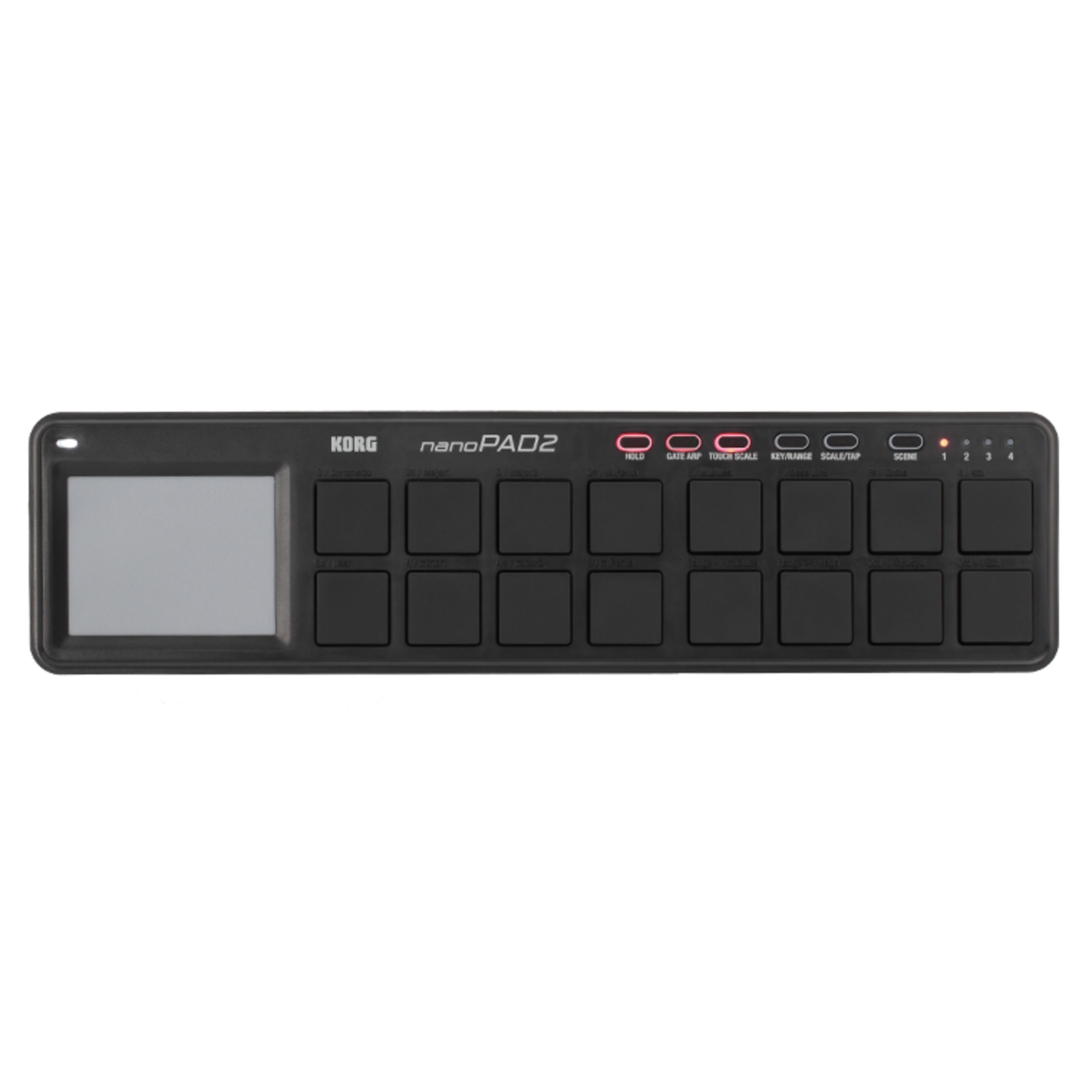 Korg Mischpult, (Hardware Controller, DAW Controller), nanoPAD 2 black - DAW Controller