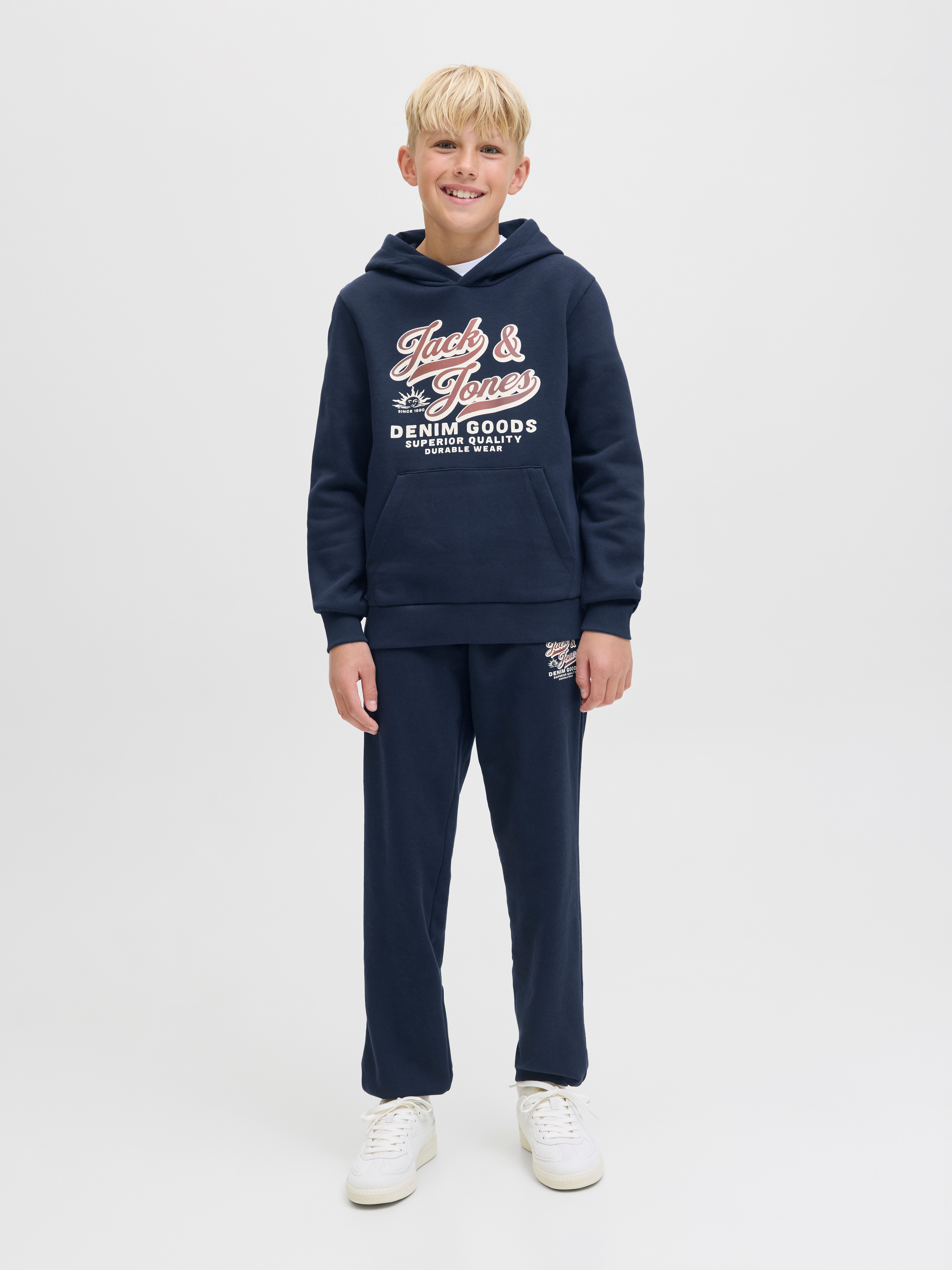 Jack & Jones Junior Sweathose JPSTELOGO SWEATPANTS 2COL 25/26 NOOS JNR