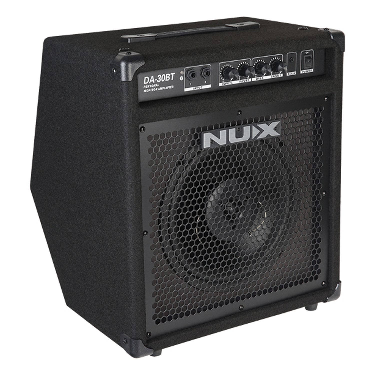 Nux E-Drum Nux Schlagzeug-Verstärker DA-30BT mit Kabel,Schlagzeug-Verstärker, Drum-Monitor, mit keepdrum Kabel