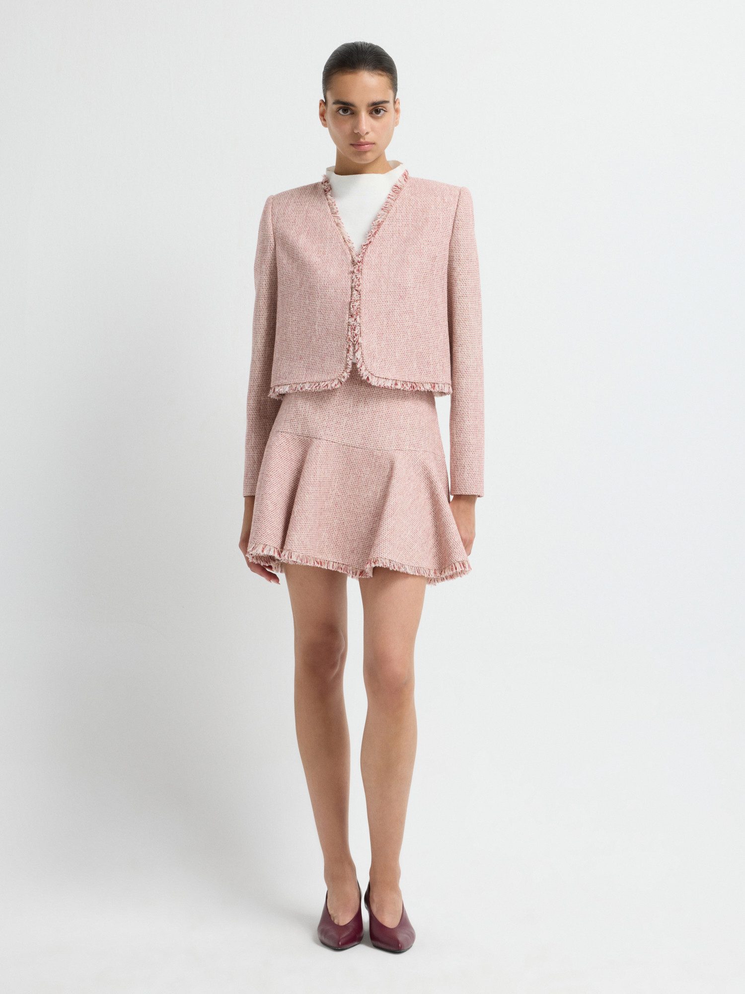 adL Kurzblazer Kurze Tweedjacke – Bild 2 von 5
