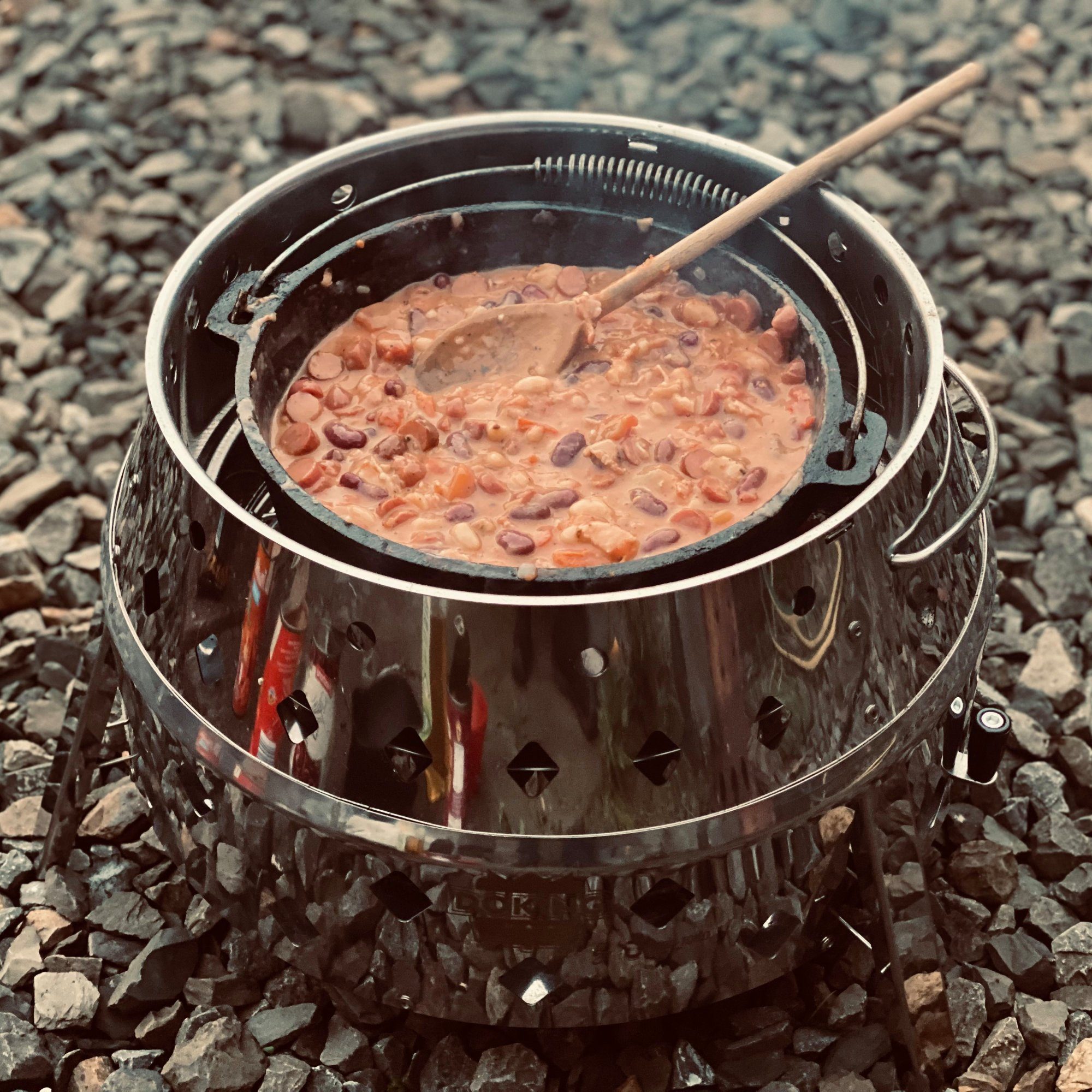 BBQ-Toro Feuerstelle Edelstahl Dutch Oven Grill "DOKING", Dutch Oven Station, Feuerstelle, Dutch Oven Station für DO´s bis 9 QT
