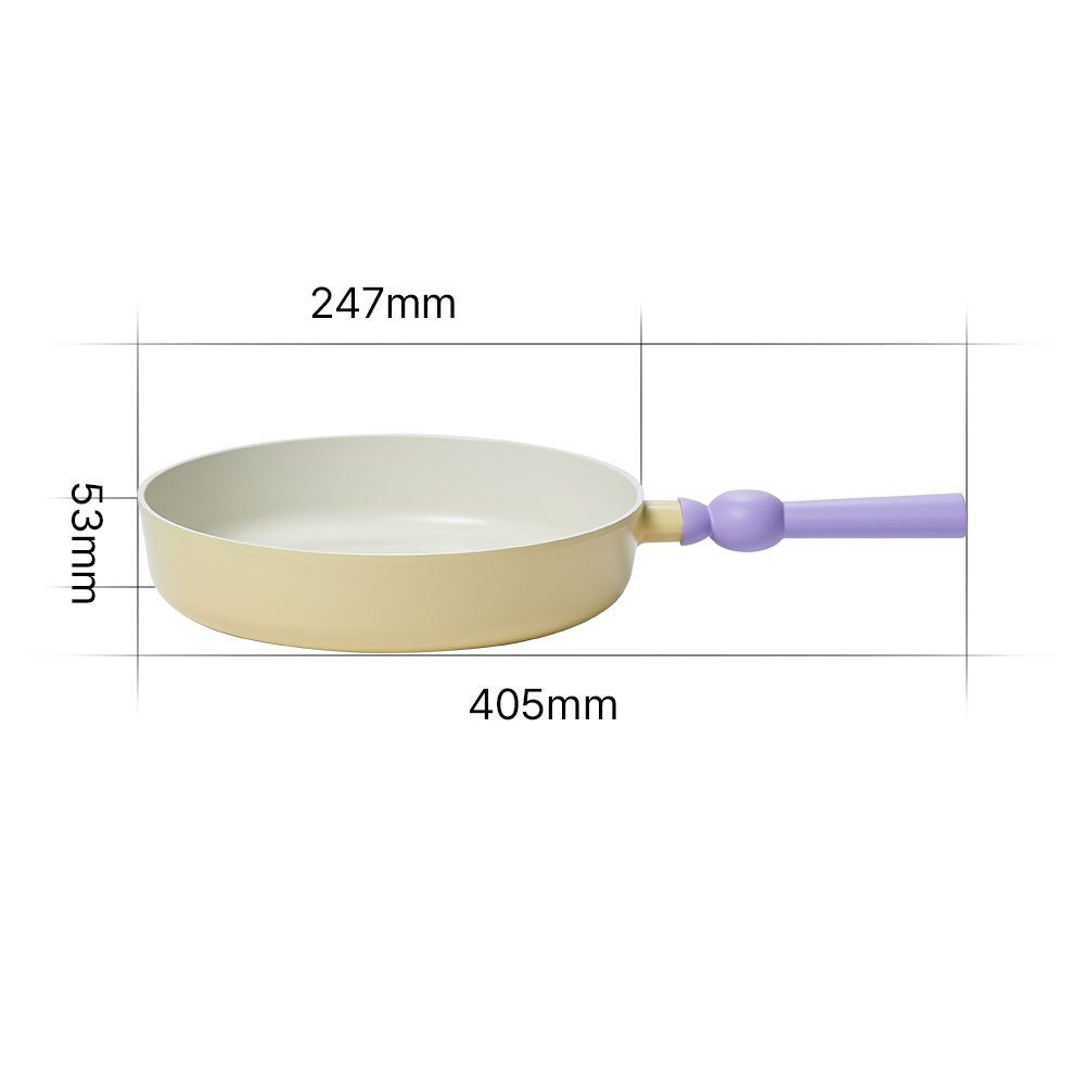 NEOFLAM® Bratpfanne Better Finger Bratpfanne 24cm, Aluminiumguss (1-tlg)