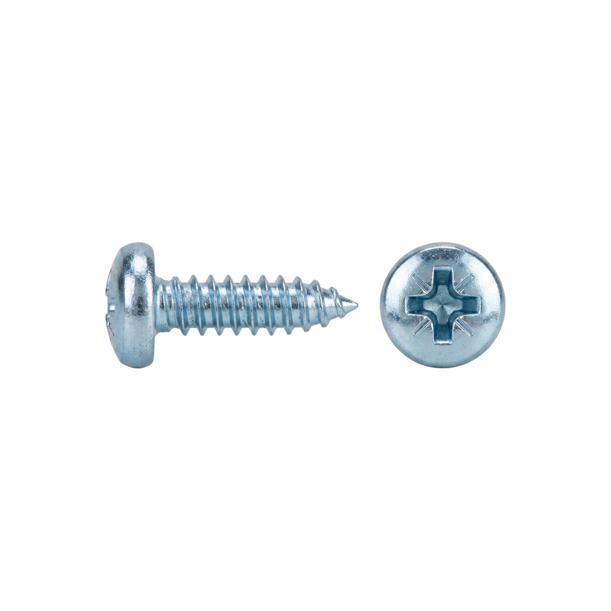 Contorion Blechschraube DIN 7981-C/ISO 7049 Form CZ Linsenkopf-Blechschraube VG 2,2x16 Stahl g