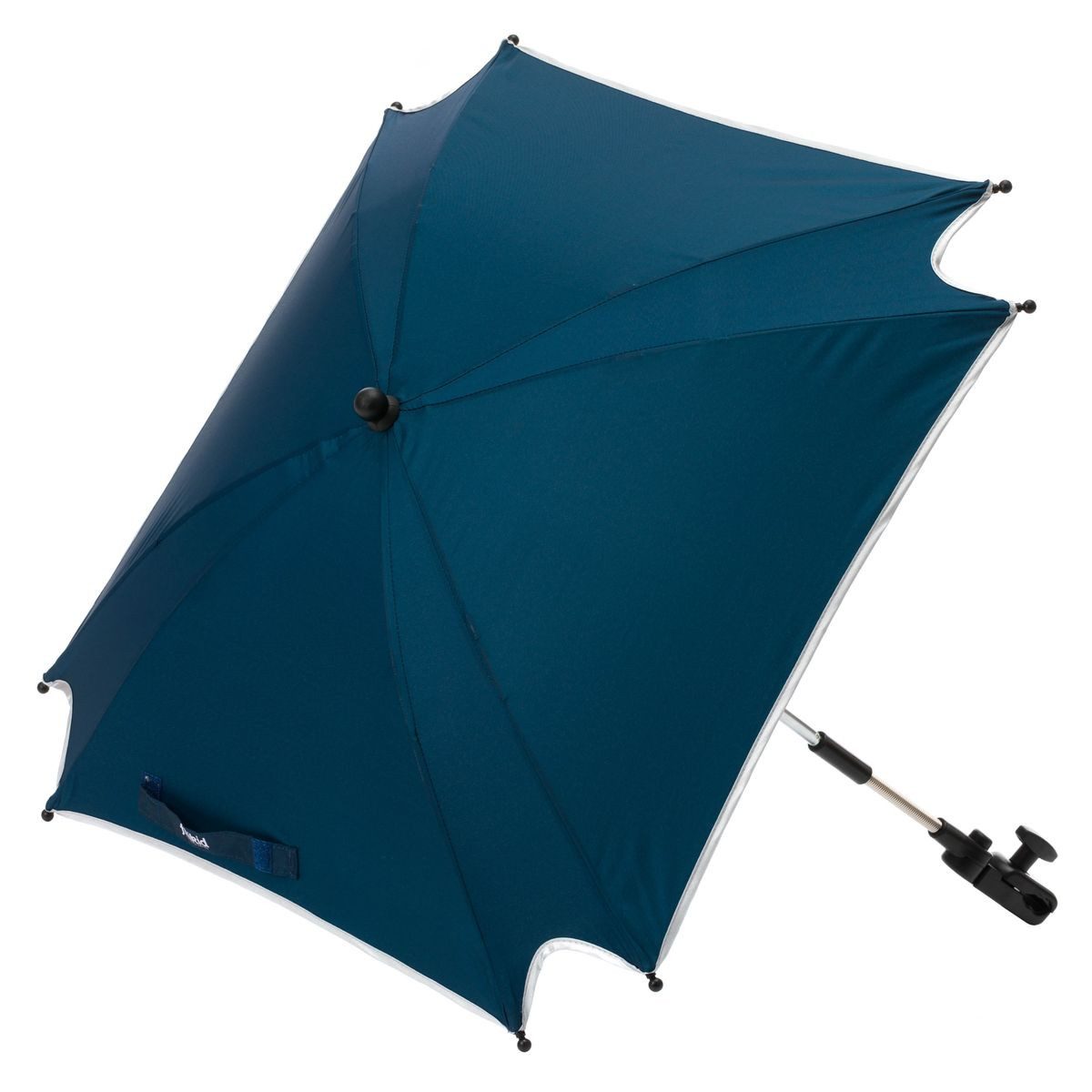 Fillikid Kinderwagenschirm XL - Marine, Sonnenschirm Sonnenschutz für Kinderwagen & Buggy - UV Schutz 50+