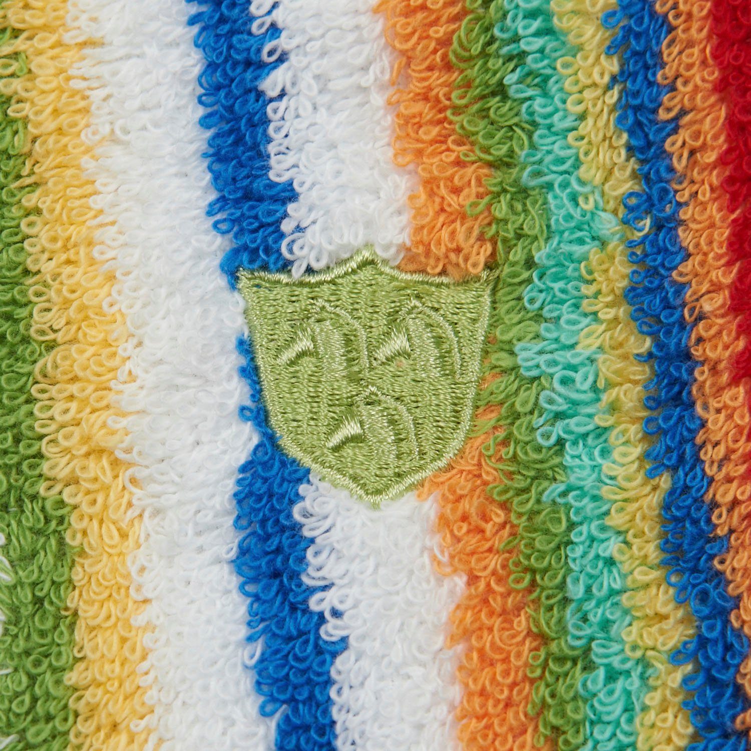 ROSS Handtuch gesticktem und ROSS-Emblem Frottier Streifen (2-St), mit Vita