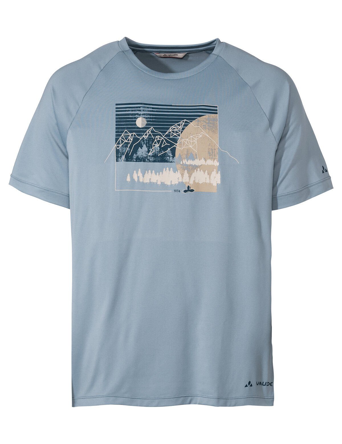 VAUDE T-Shirt Men's Gleann T-Shirt II (1-tlg) Grüner Knopf