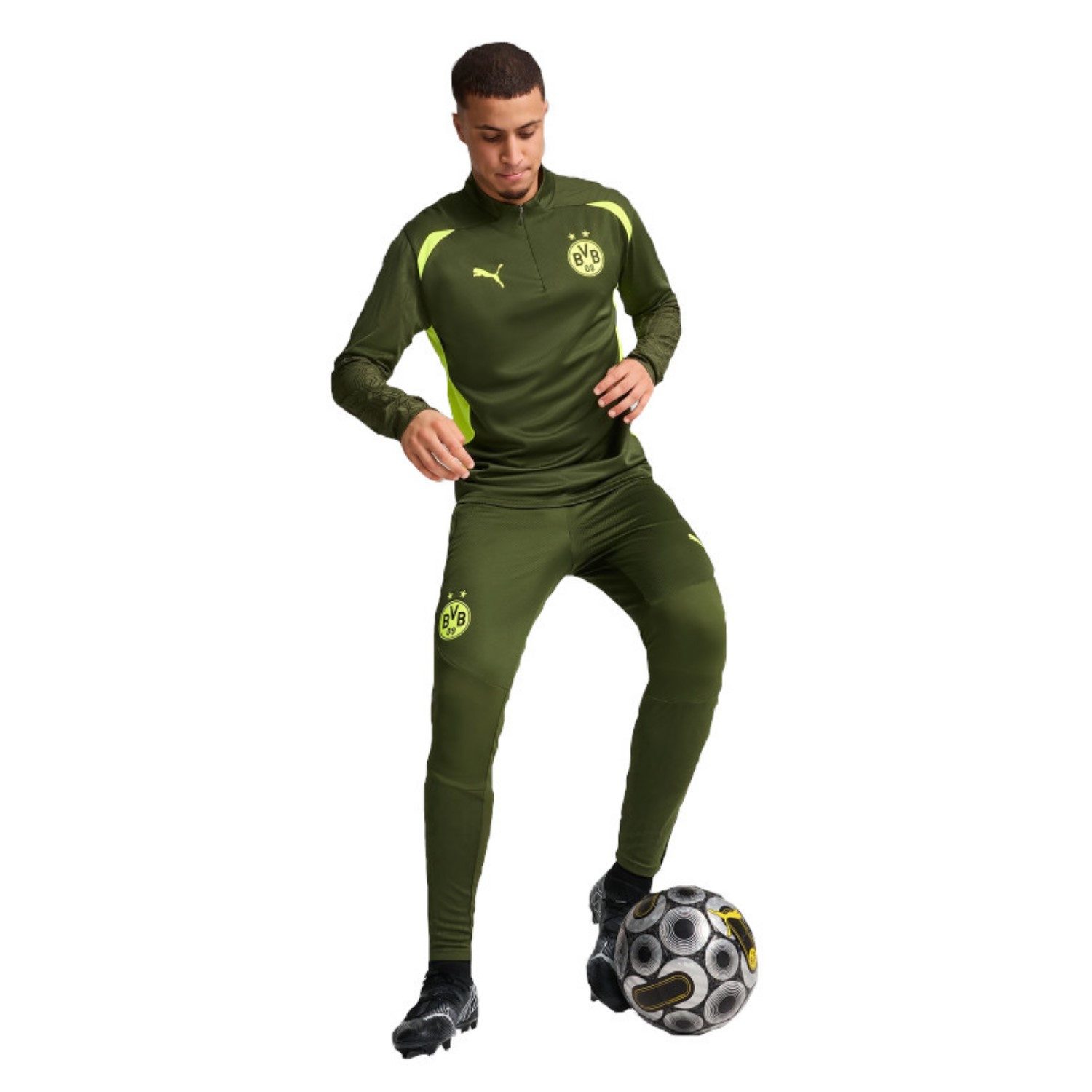 PUMA Trainingsanzug Sportanzug Zip BVB Borussia Dortmund günstig online kaufen