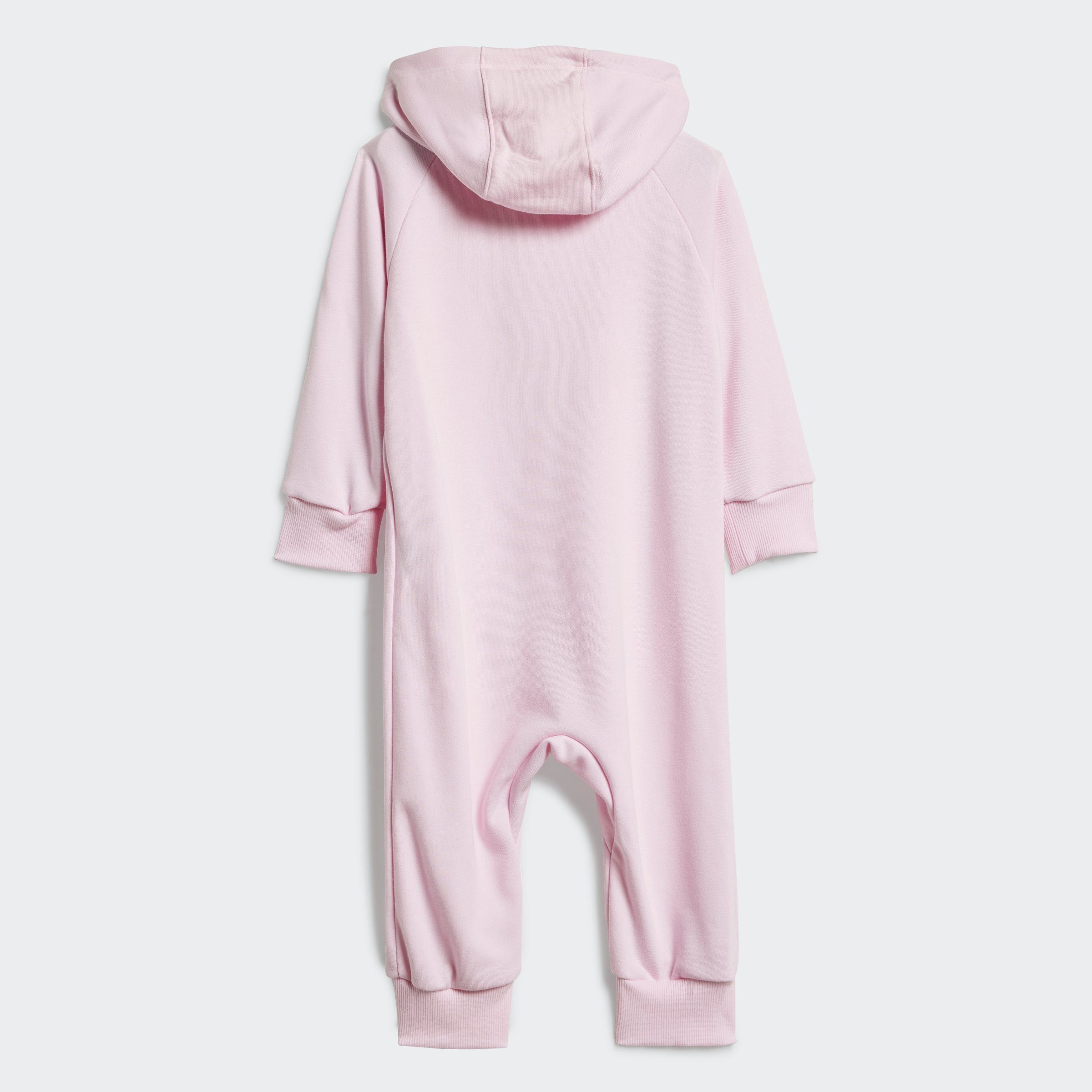 adidas Sportswear FT White ONESIE 3S Clear Pink Overall / I