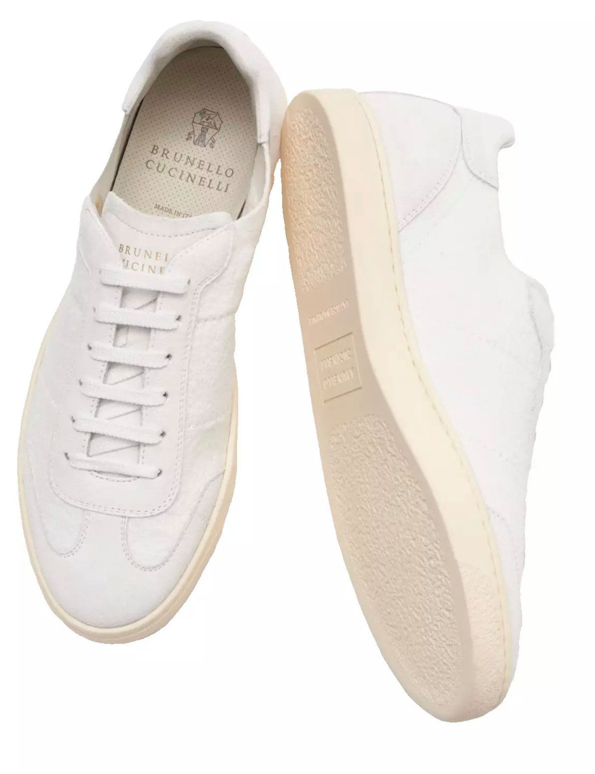 Retro Frottee Terry Knit Offwhite Schuhe Sneaker
