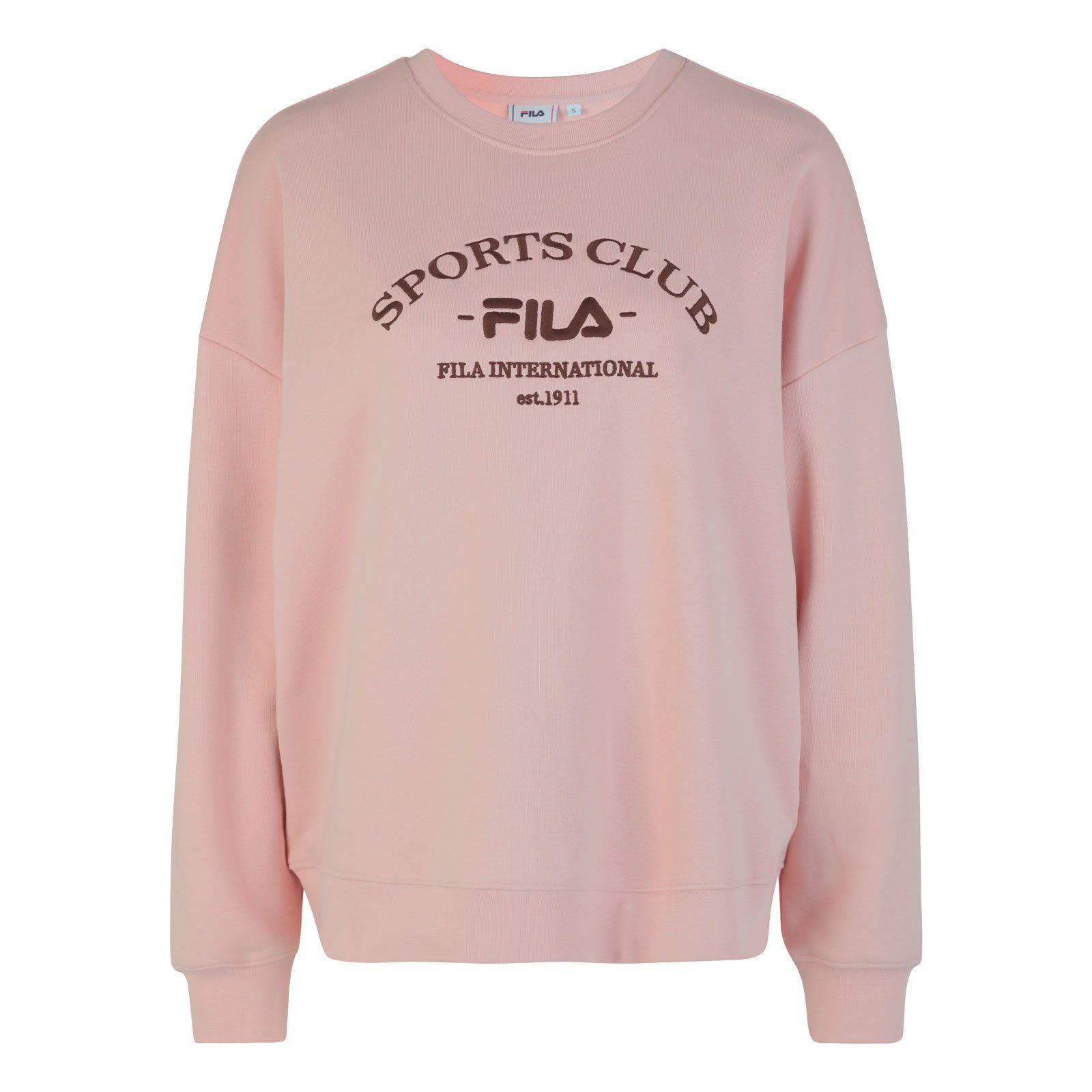 Fila Sweater Borod Loose Fit Crew Sweat mit aufgesticktem Markenlogo 40029 pale mauve