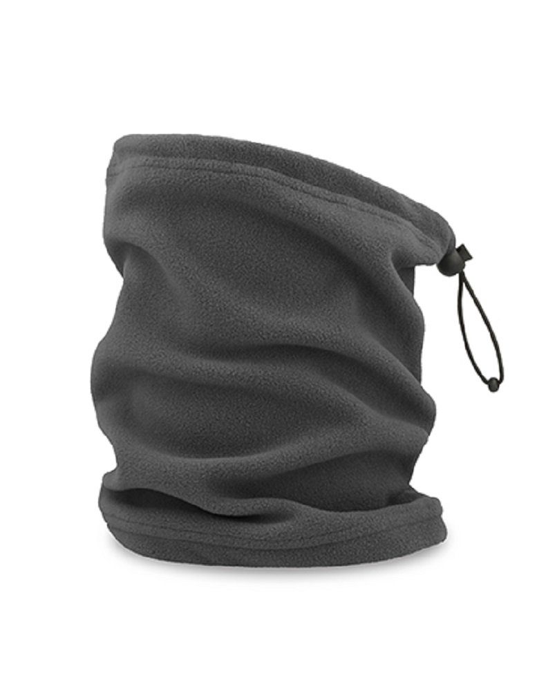 Atlantis Halswärmer Damen Schlauchschal / Neck Warmer für Frauen - 25 x 28 cm, recycelter Polyester Anthrazit | Halswärmer