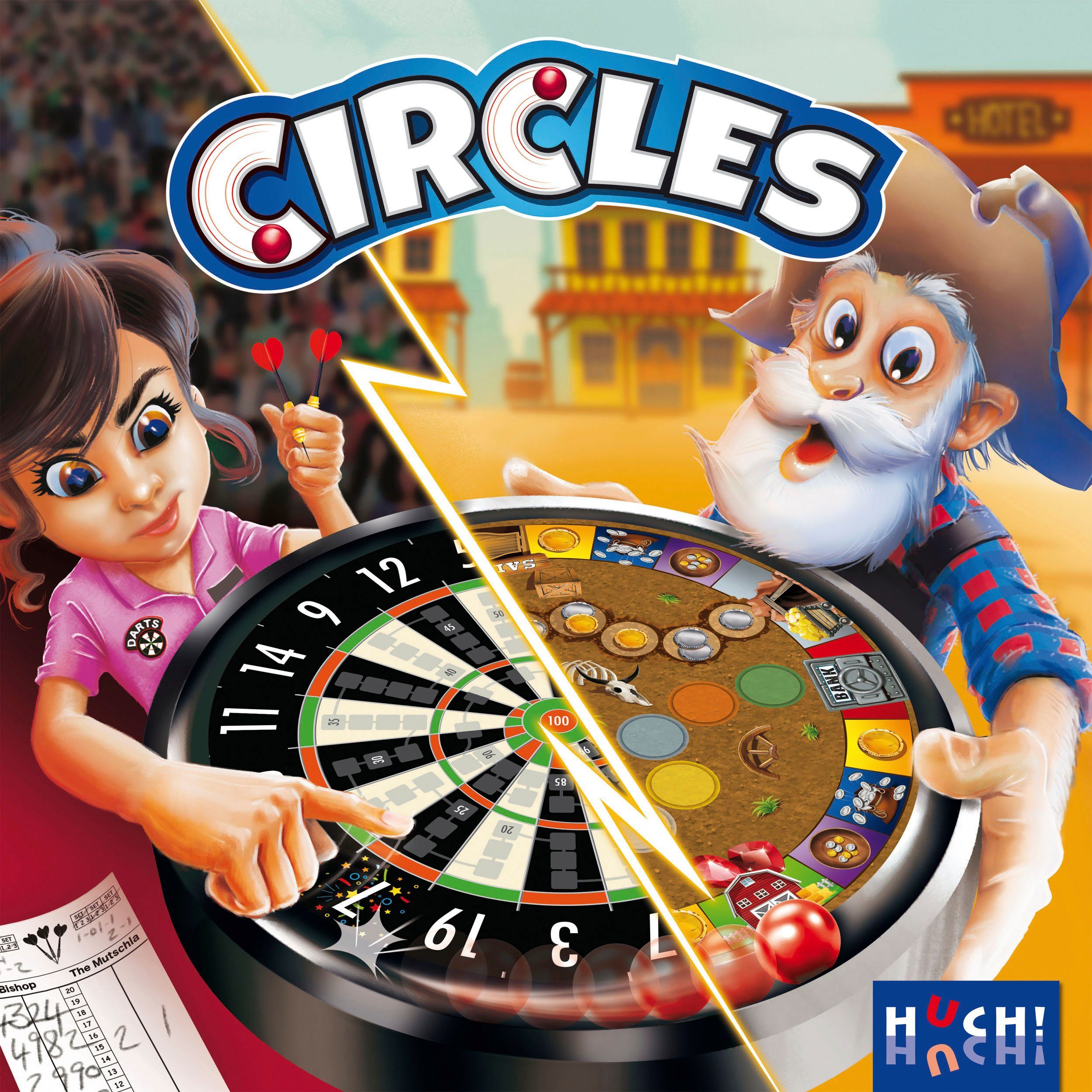 HUCH! Spiel, Familienspiel Circles
