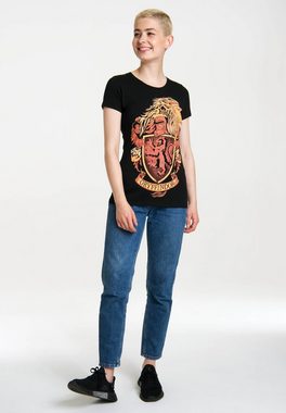 LOGOSHIRT T-Shirt Gryffindor mit hochwertigem Siebdruck