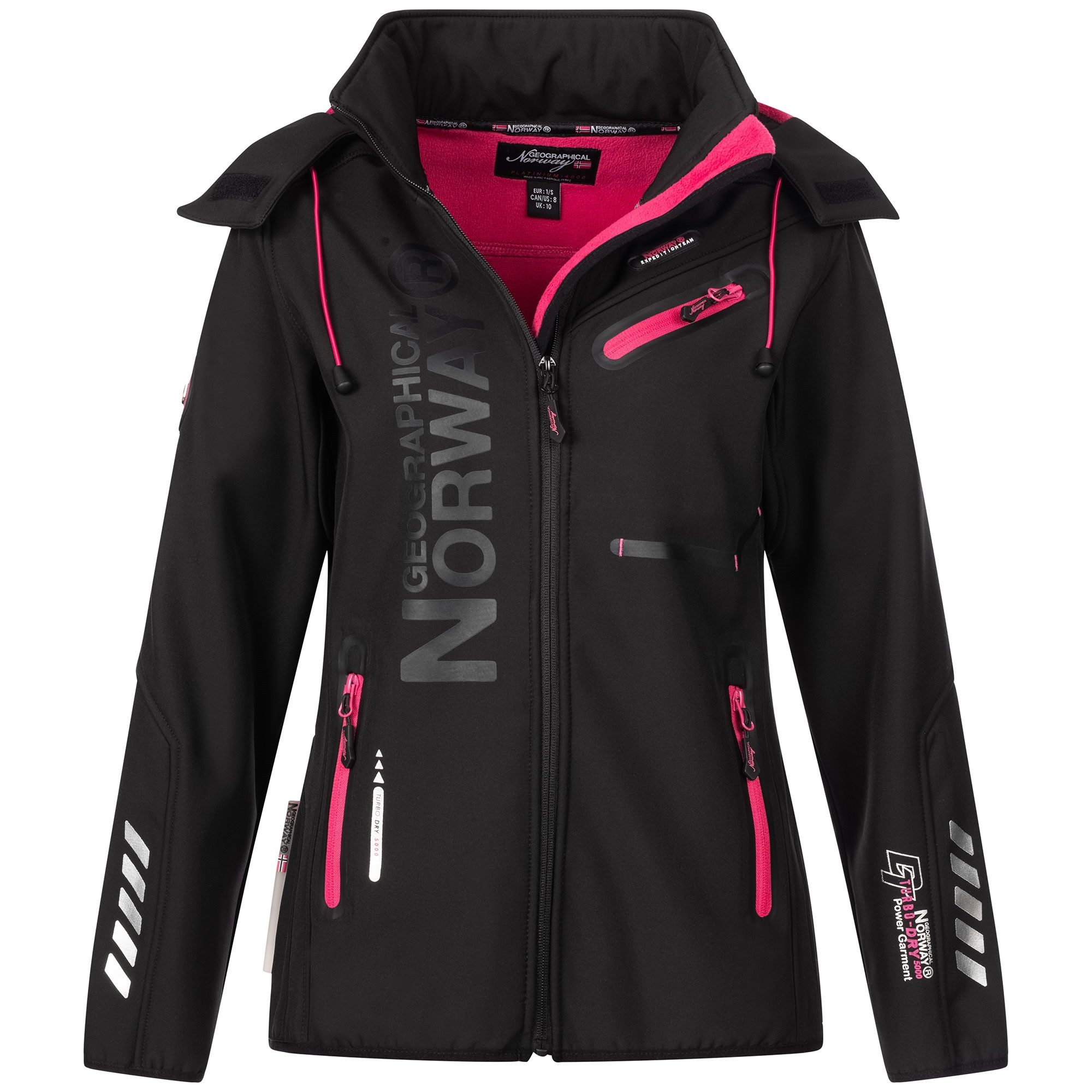 Geographical Norway Softshelljacke Damen Outdoor Windbreaker günstig online kaufen