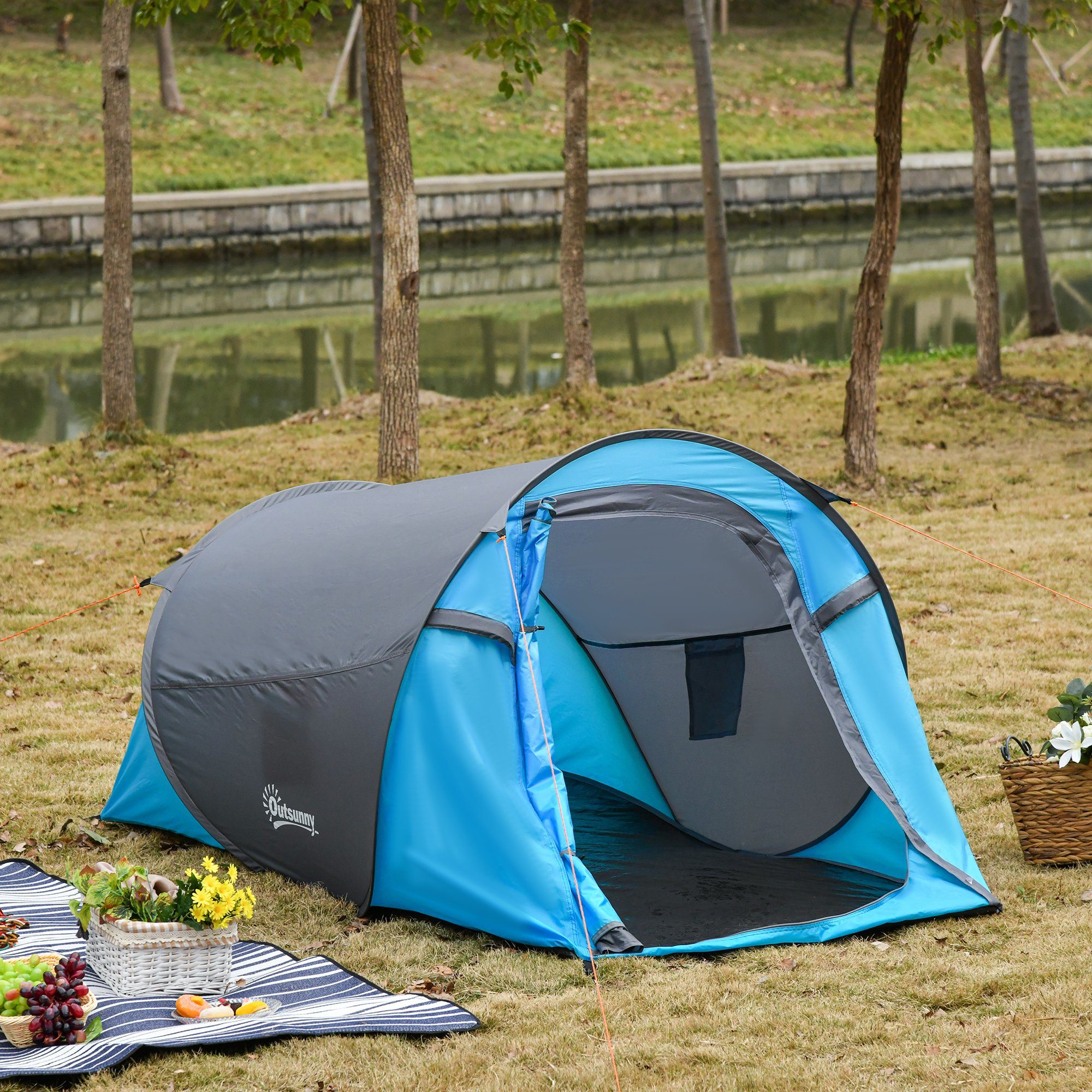 Outsunny Kuppelzelt Wurfzelt günstig online kaufen