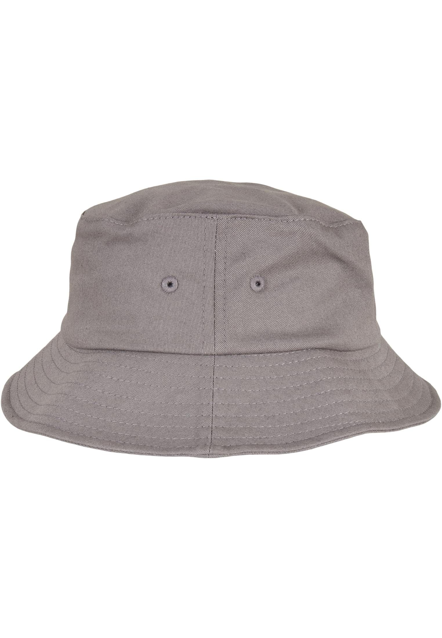 Flexfit Flex Cap Accessoires Cotton Kids grey Flexfit Twill Bucket Hat
