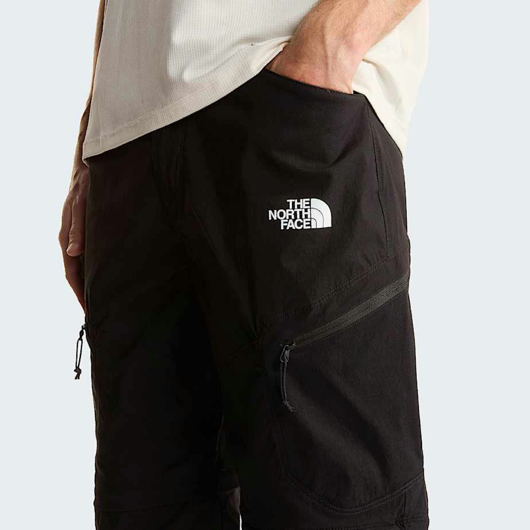 The North Face Trekkinghose M EXPLORATION REG TAPERED CONVERTIBLE PA TNF BLACK