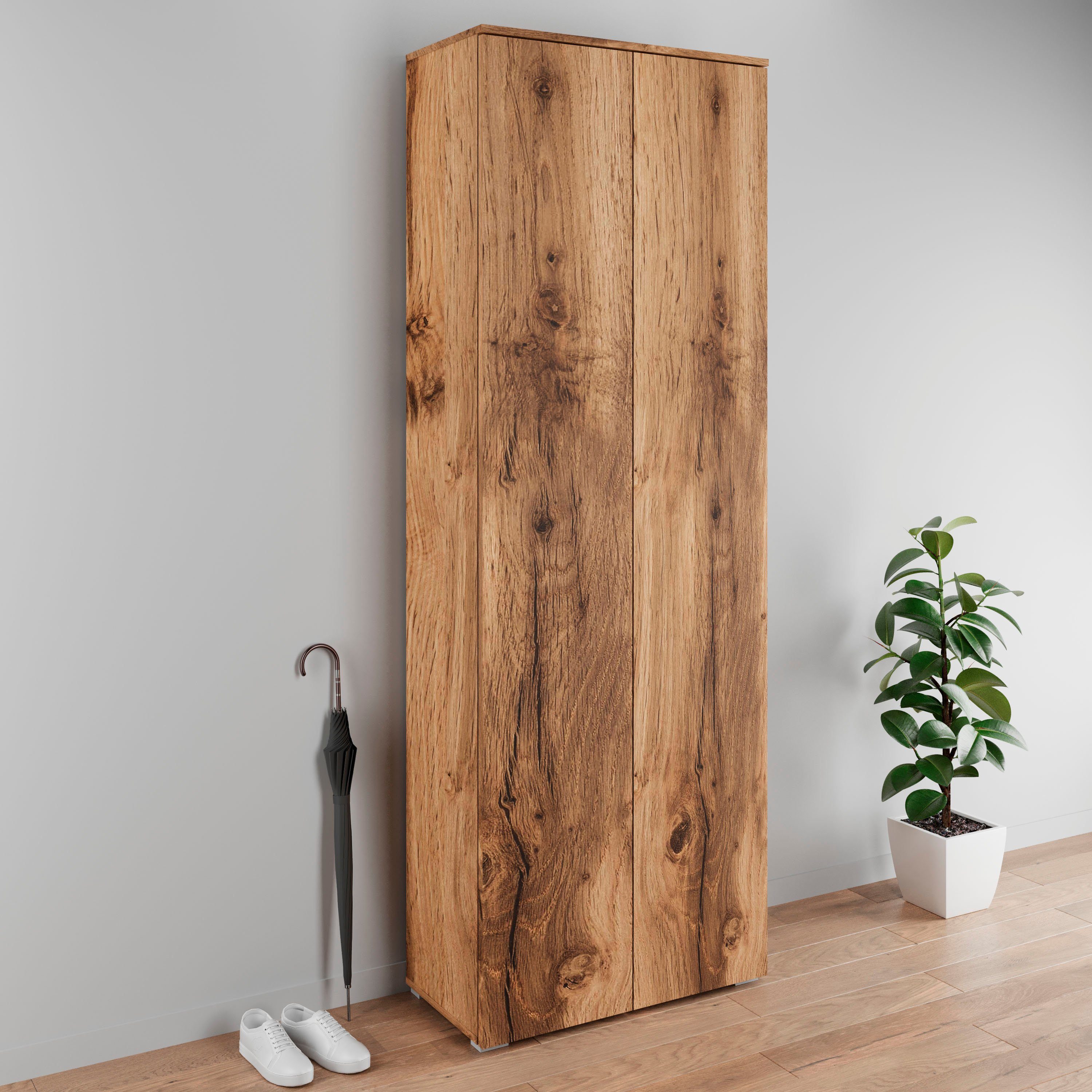 INOSIGN Schuhschrank "Paris" 2-türiger griffloser geräumiger Schuhschrank m günstig online kaufen