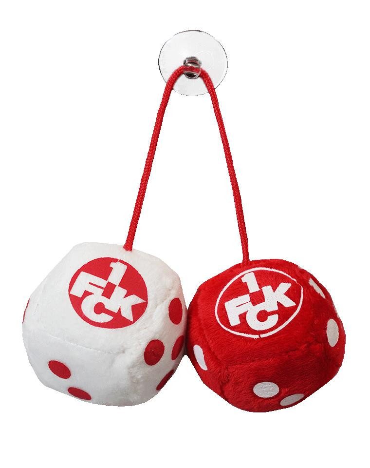 VertriebsArena GmbH Plüschanhänger FCK Autowürfel