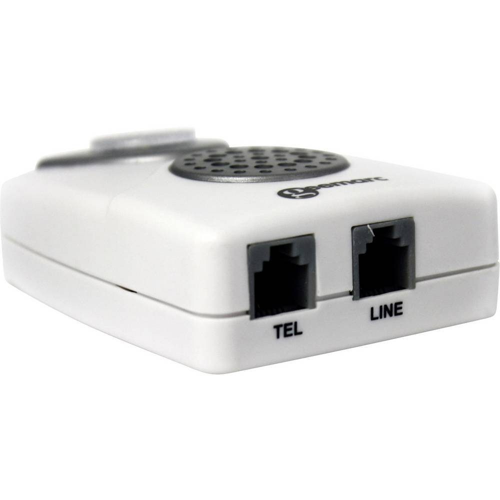 Geemarc Smart Home Türklingel Akustische Telefon - Anrufanzeige mit Blitzlicht CL11_WH